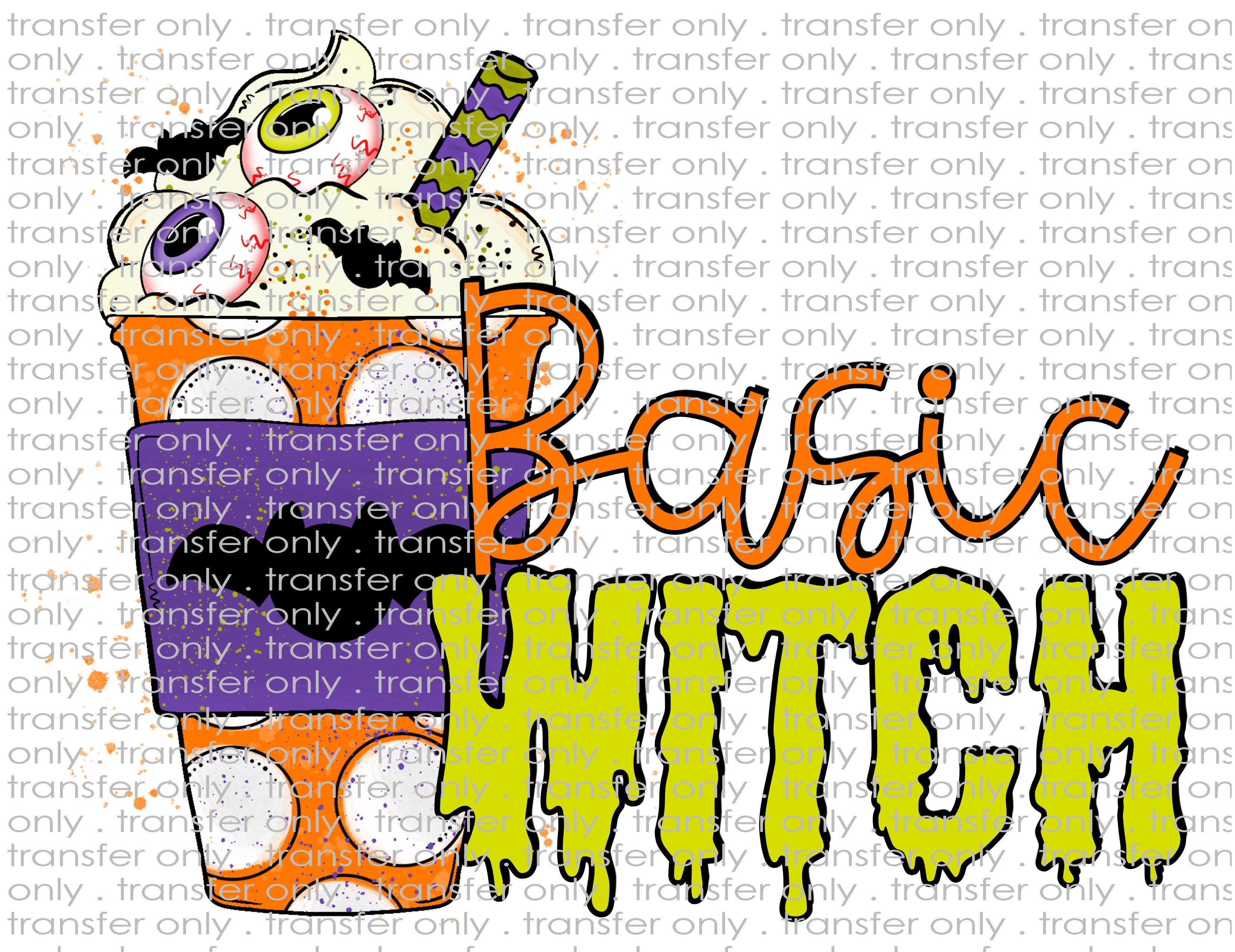 Basic Witch - Waterslide, Sublimation Transfers