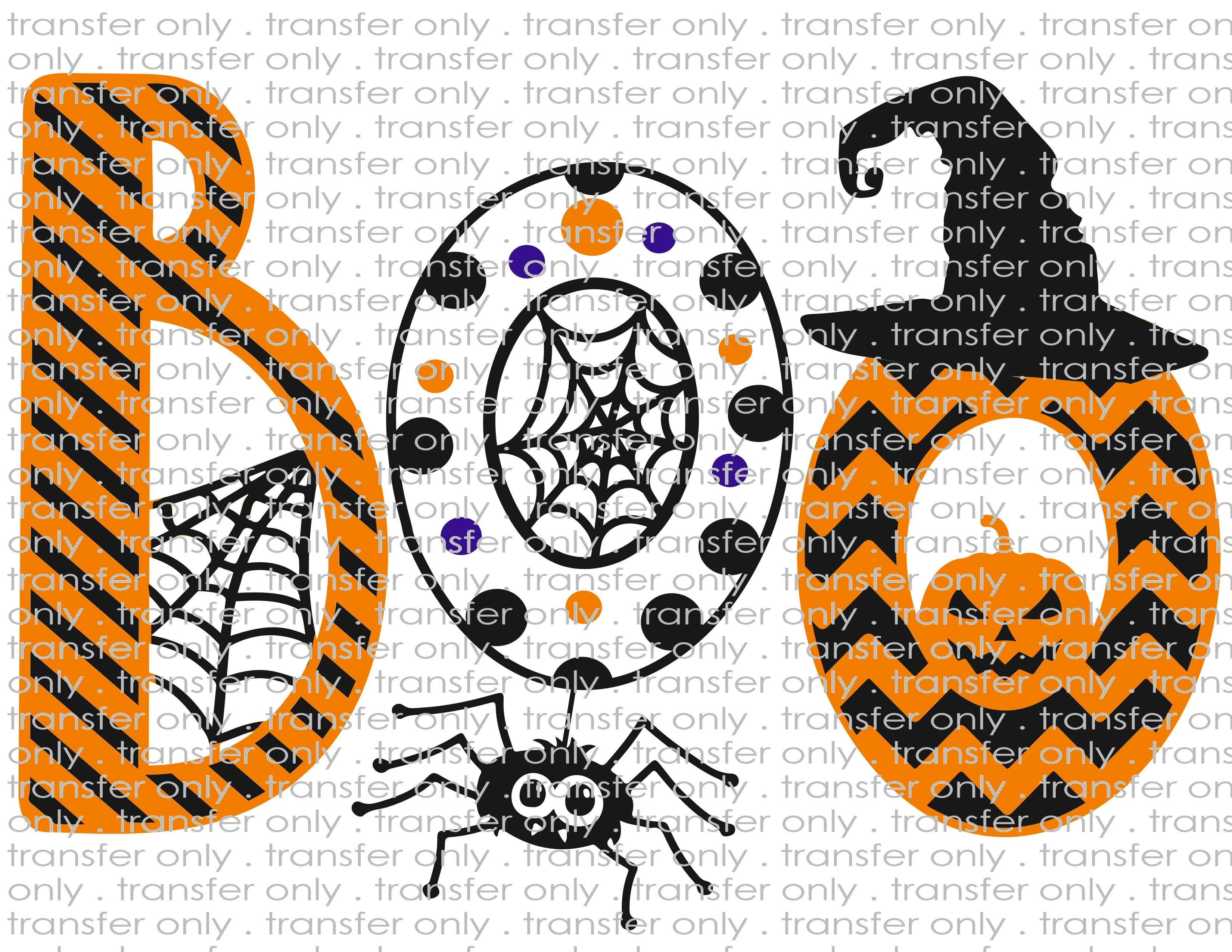 Boo - Waterslide, Sublimation Transfers