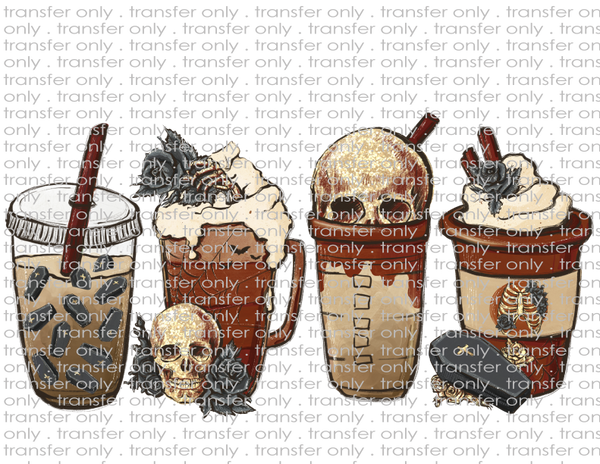 Goth Girl Coffees - Waterslide, Sublimation Transfers