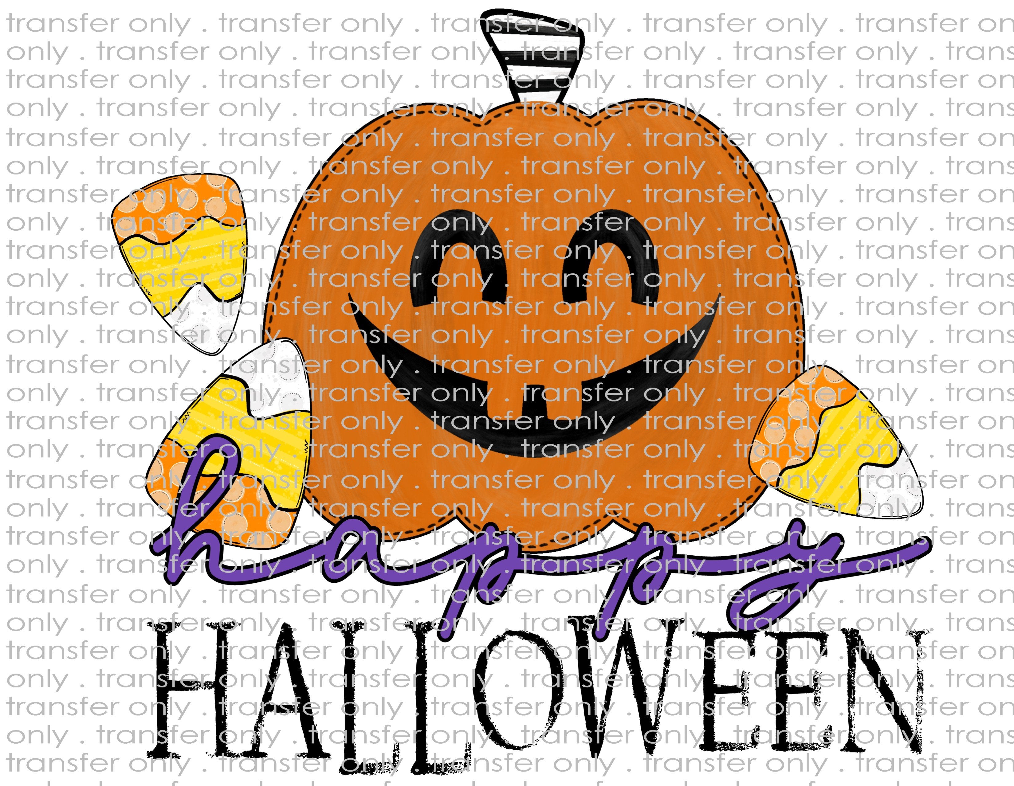 Happy Halloween - Waterslide, Sublimation Transfers