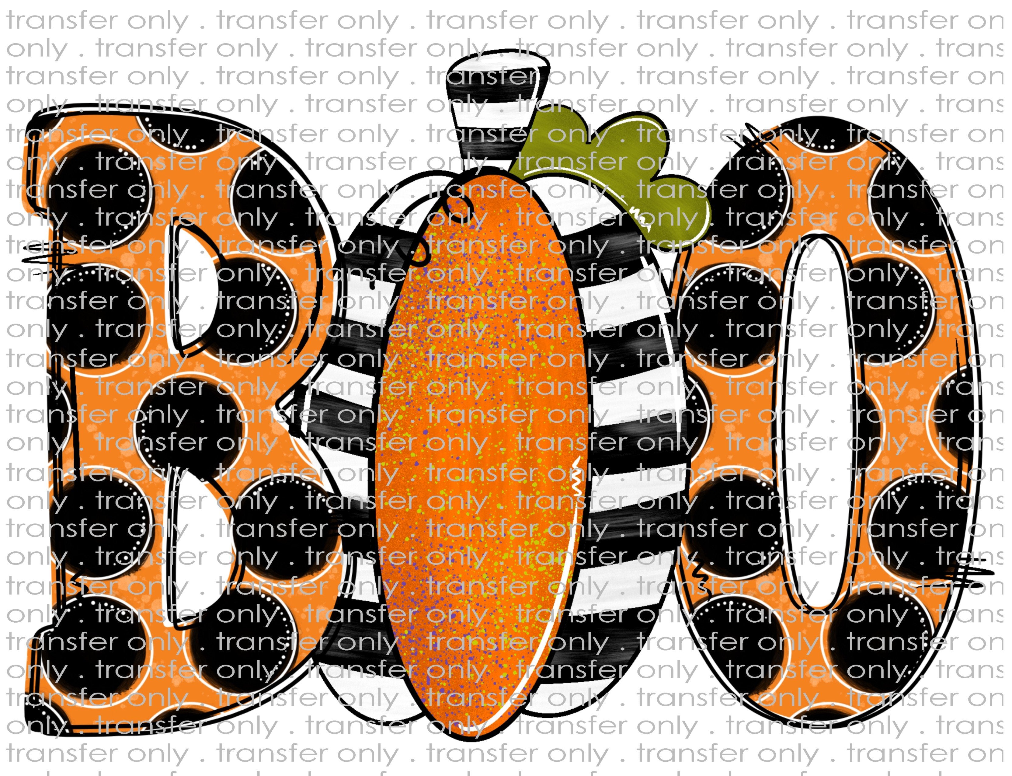 Boo - Waterslide, Sublimation Transfers