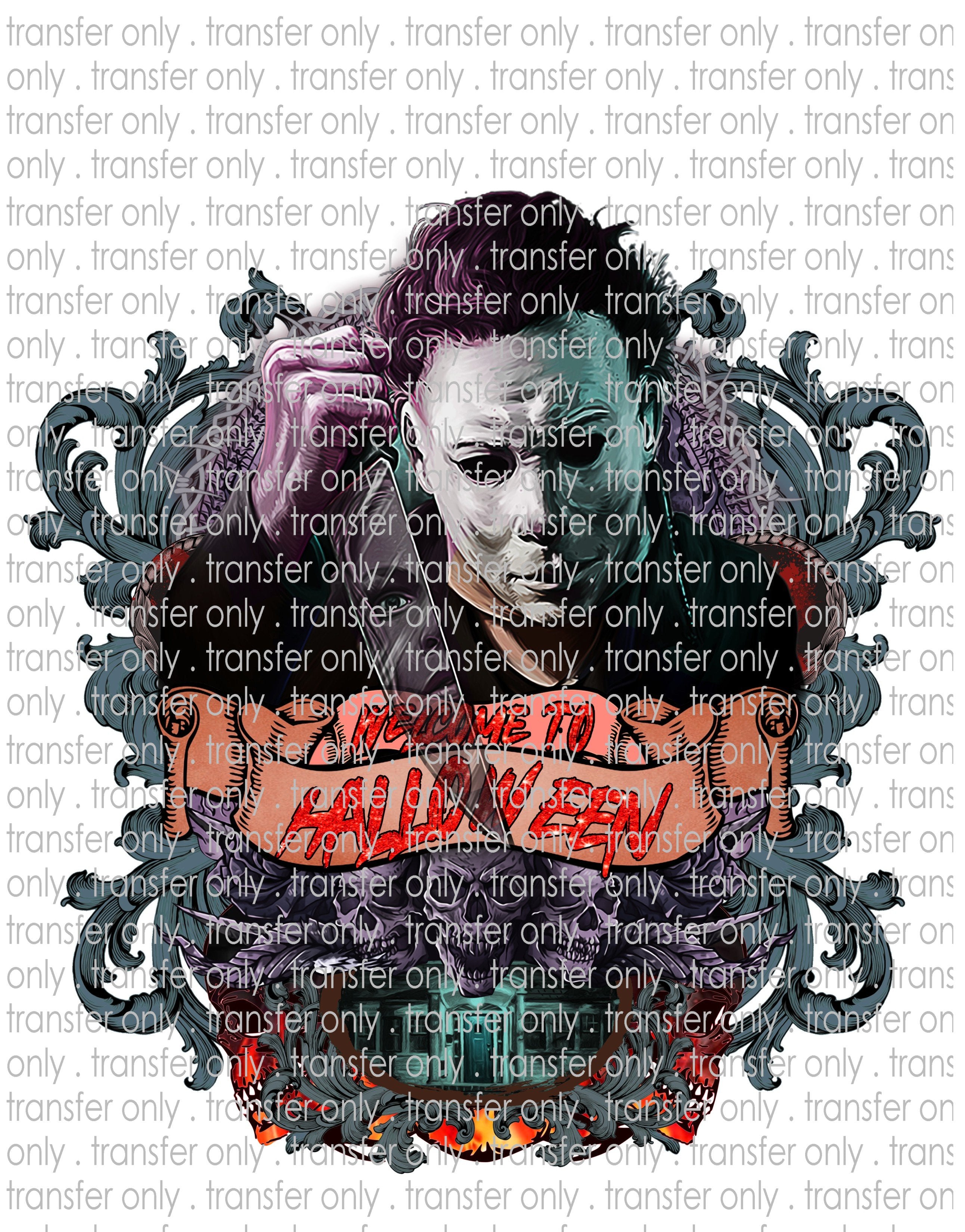 Halloween - Waterslide, Sublimation Transfers