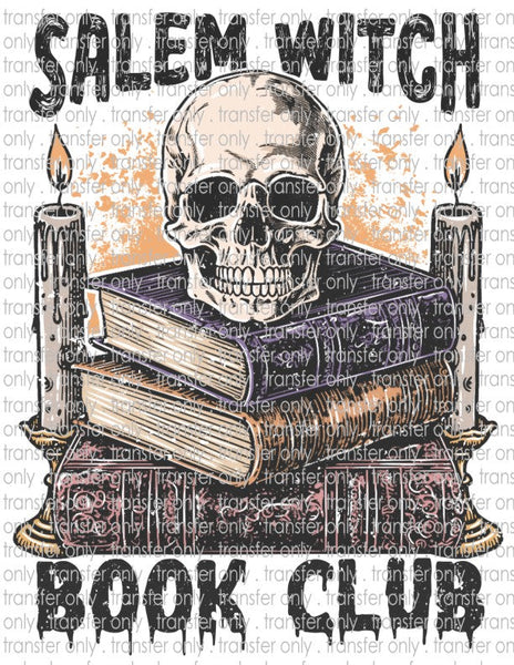 Salem Witch Book Club - Waterslide, Sublimation Transfers