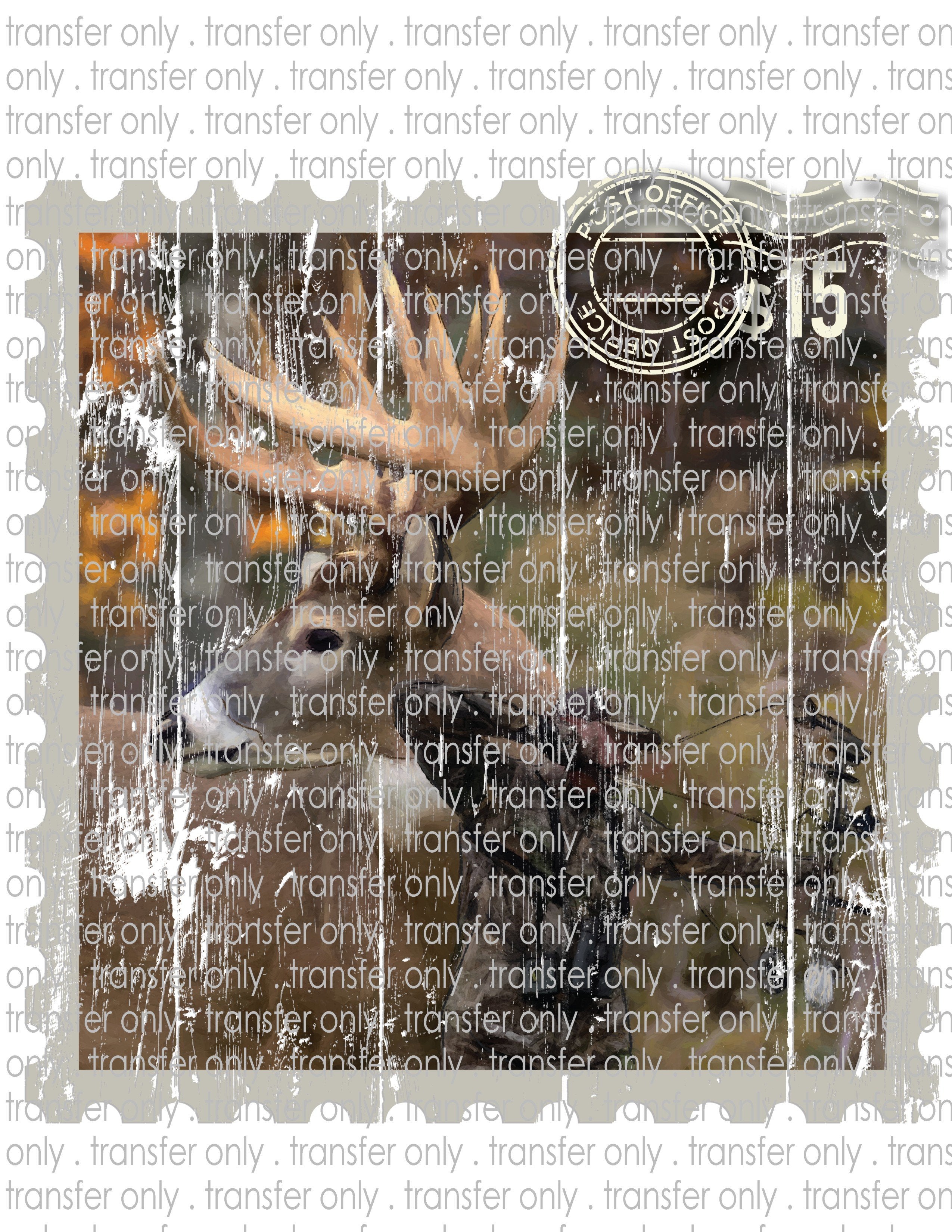 Deer Hunting - Waterslide, Sublimation Transfers