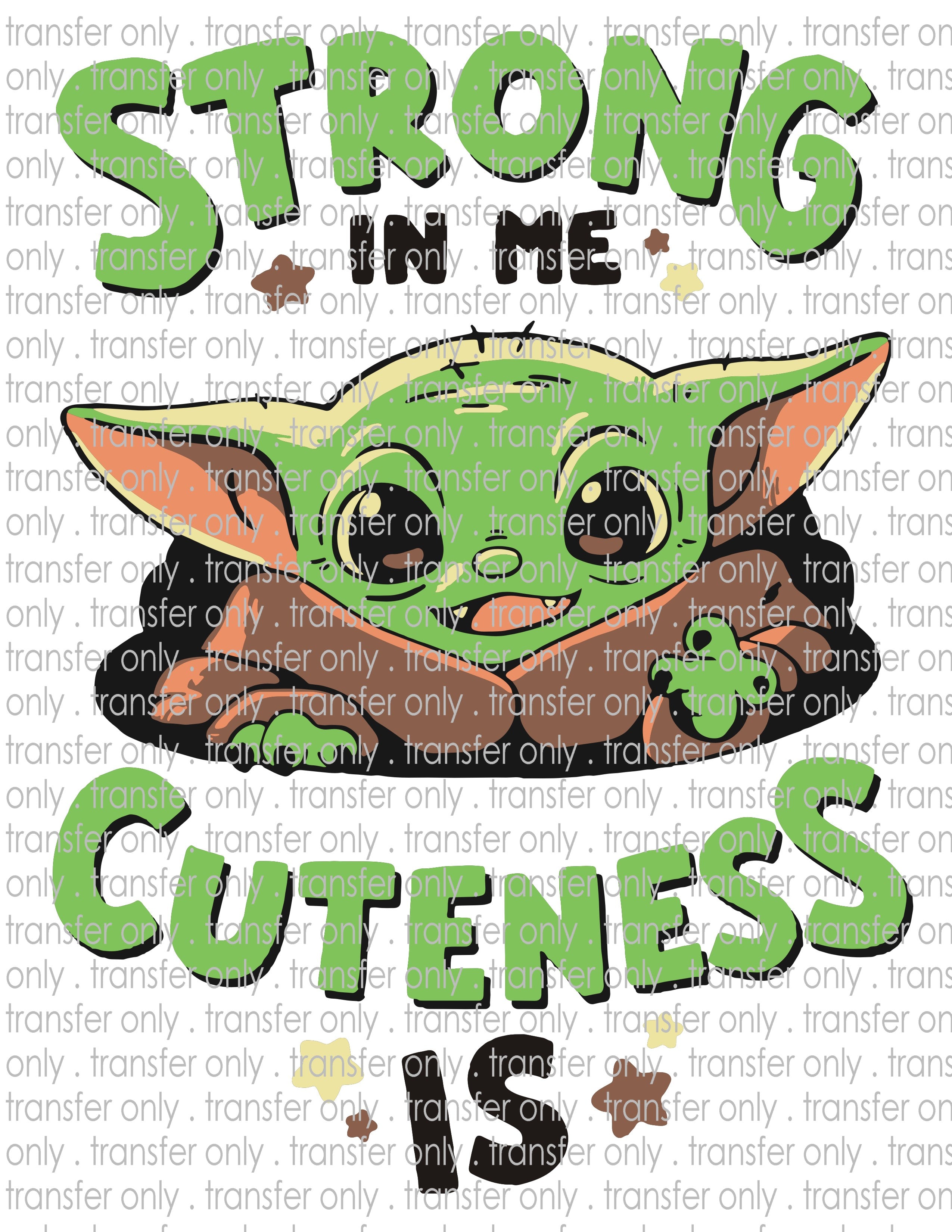 Cuteness - Waterslide, Sublimation Transfers