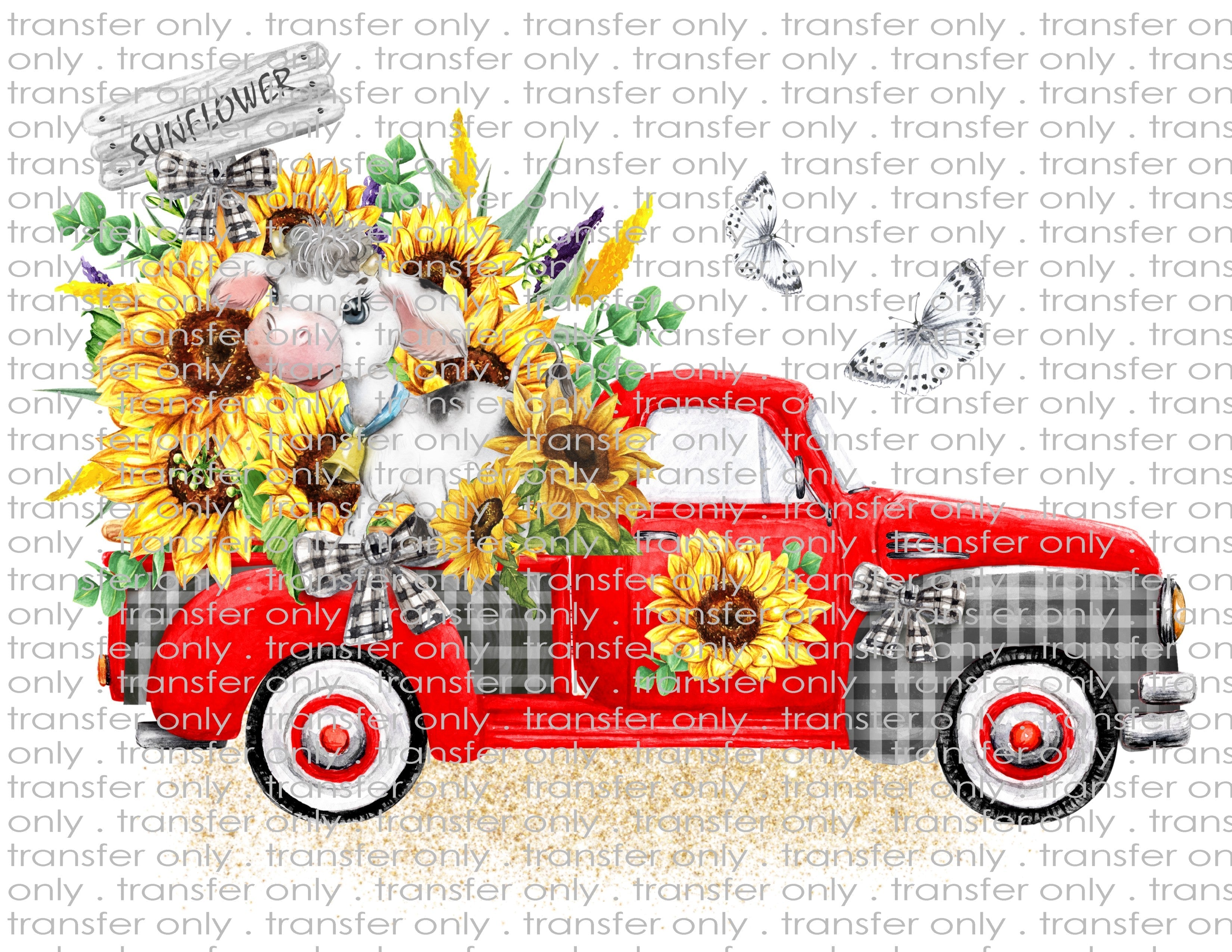 Kids Farm Vintage Truck - Waterslide, Sublimation Transfers