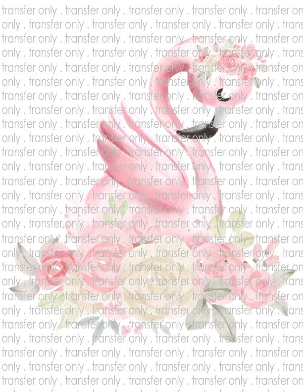 Pastel Flamingo - Waterslide, Sublimation Transfers
