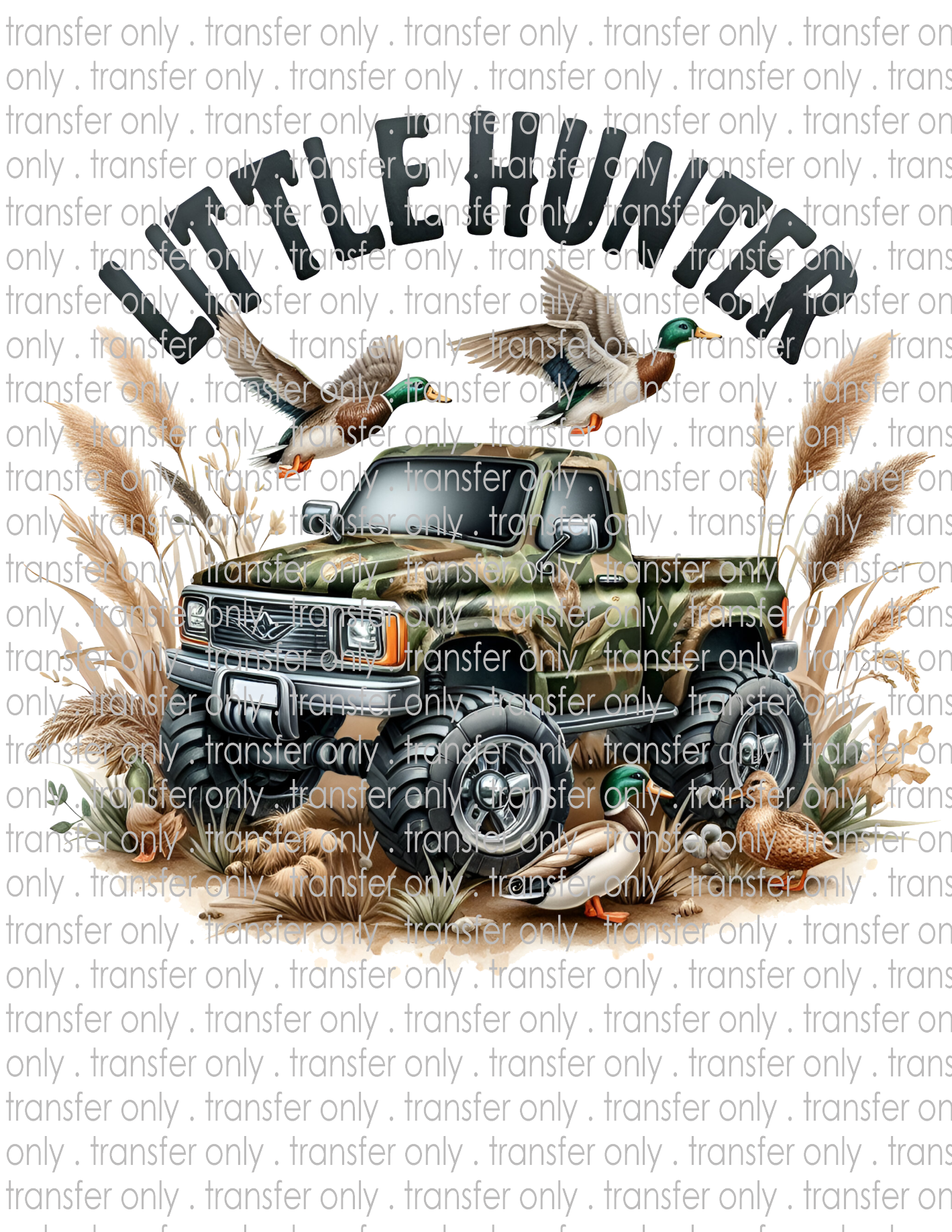 Little Hunter - Waterslide, Sublimation Transfers