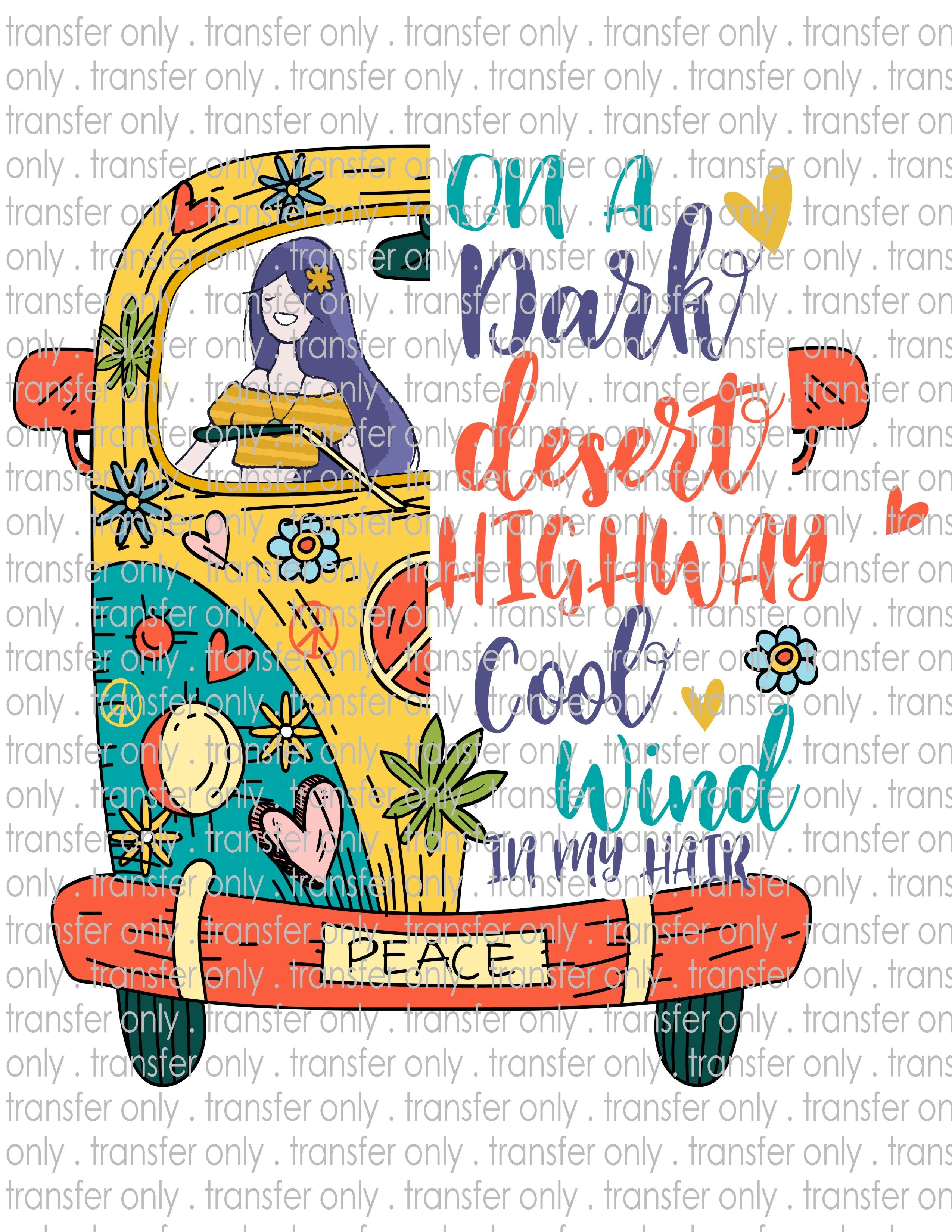 Waterslide, Sublimation Transfers - Hippie Van