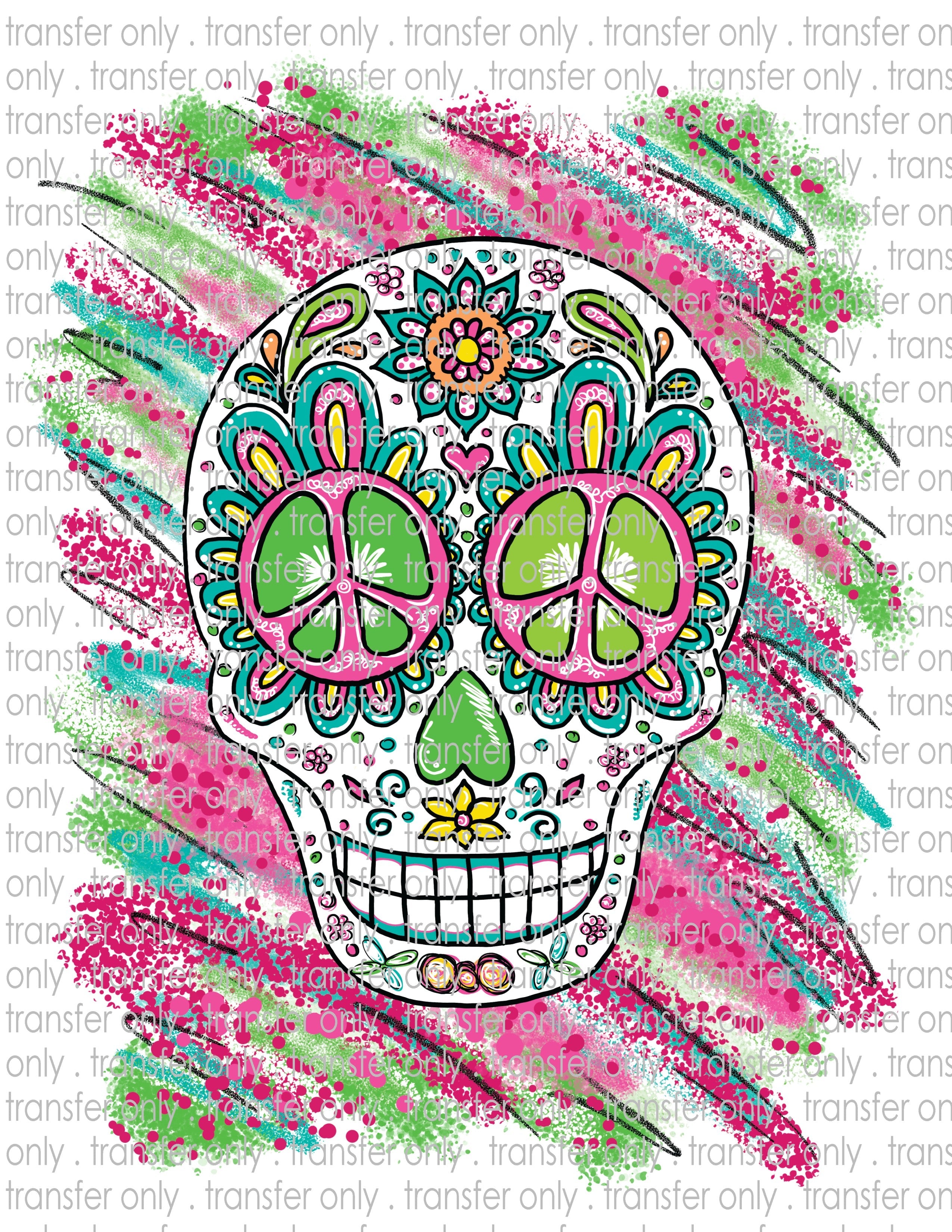 Waterslide, Sublimation Transfers - Sugar Skulls