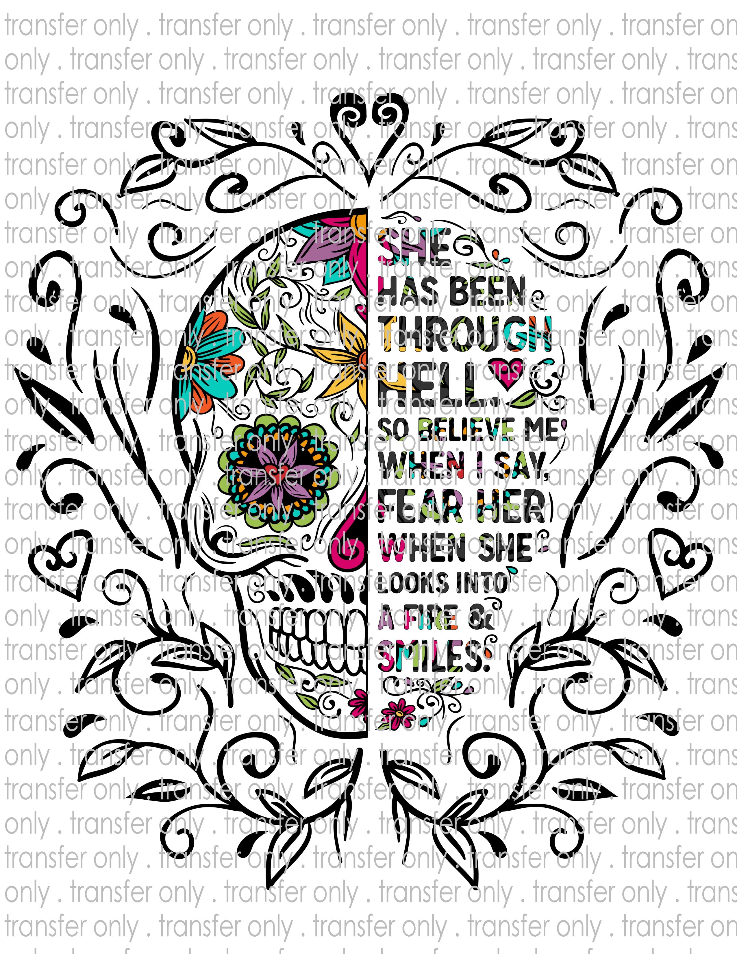 Ladies - Waterslide, Sublimation Transfers