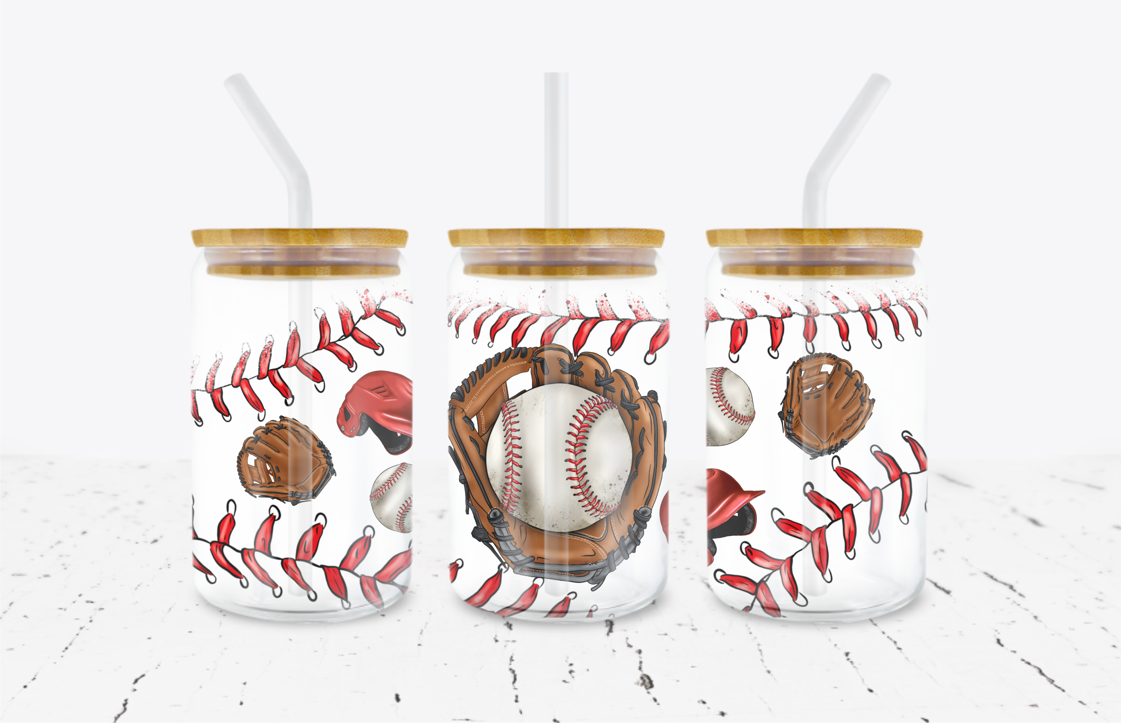 Baseball -  UV DTF Transfer Wraps