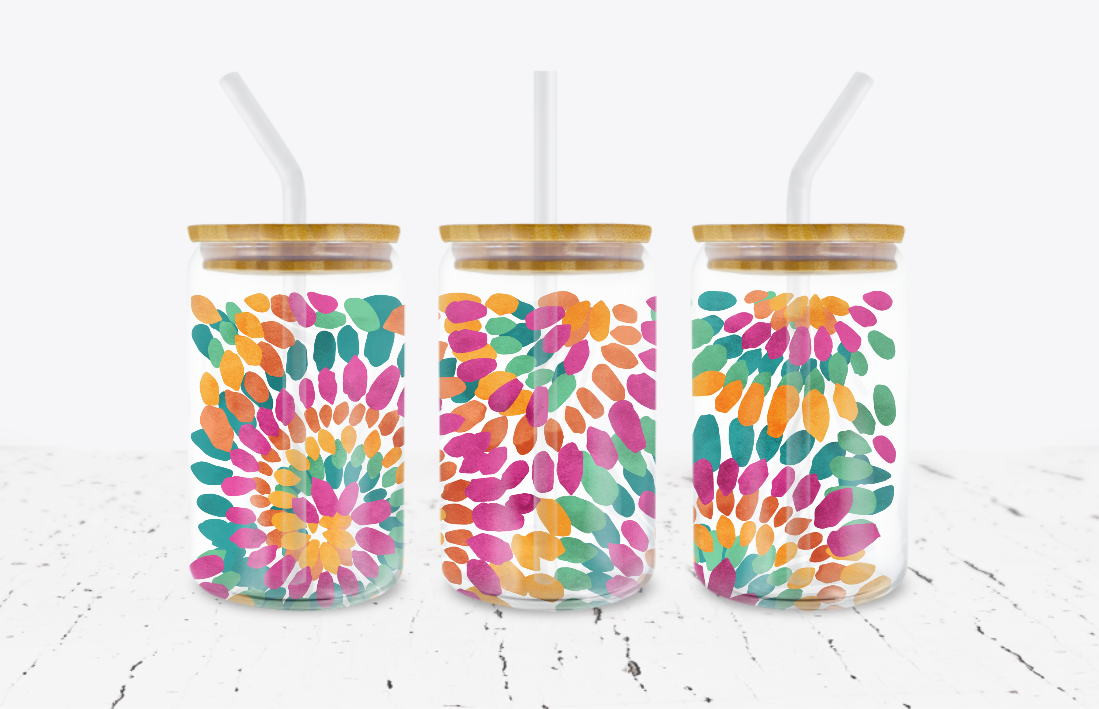 Tie Dye -  UV DTF Transfer Wraps