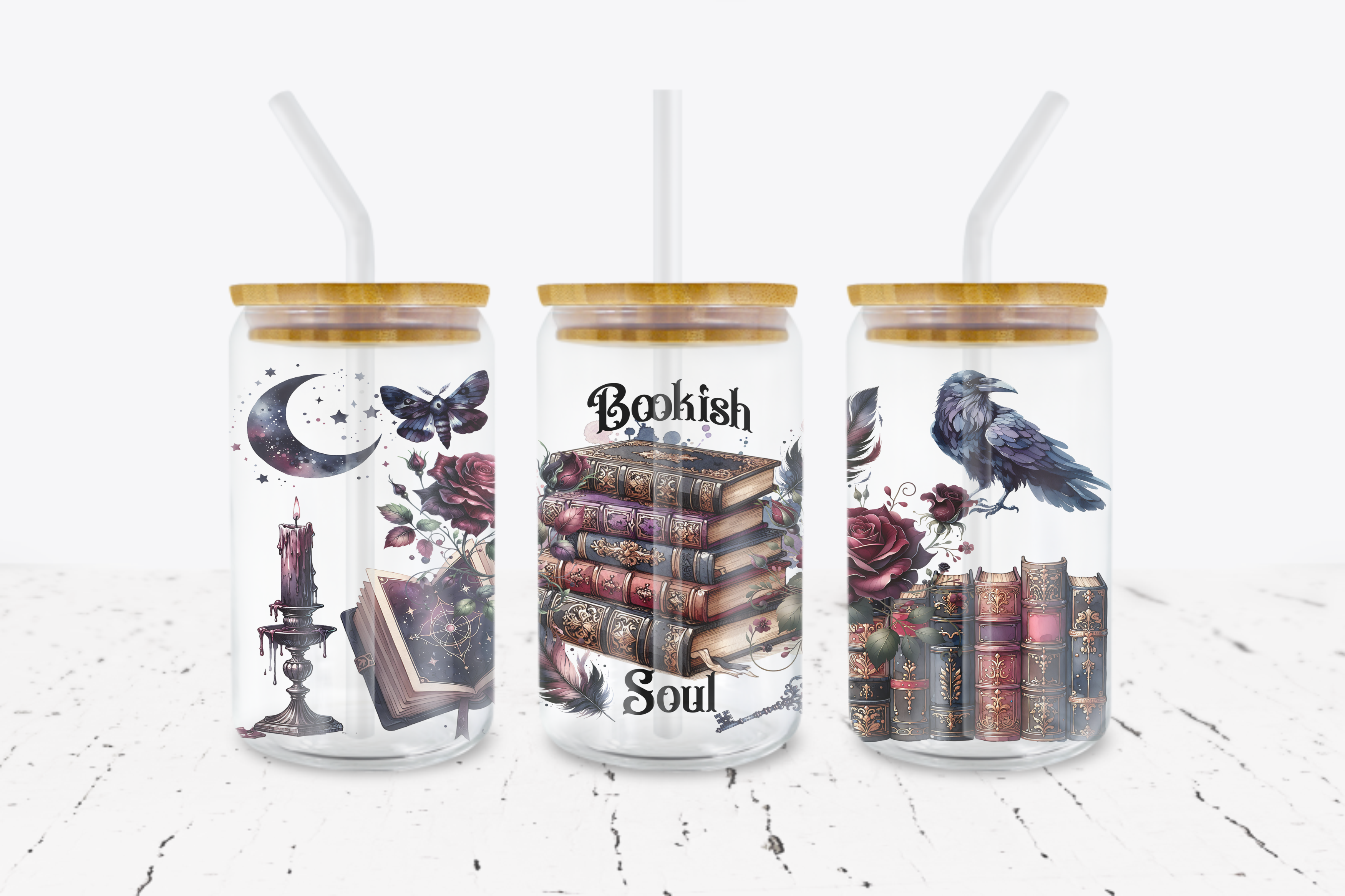 Bookish Soul -  UV DTF Transfer Wraps