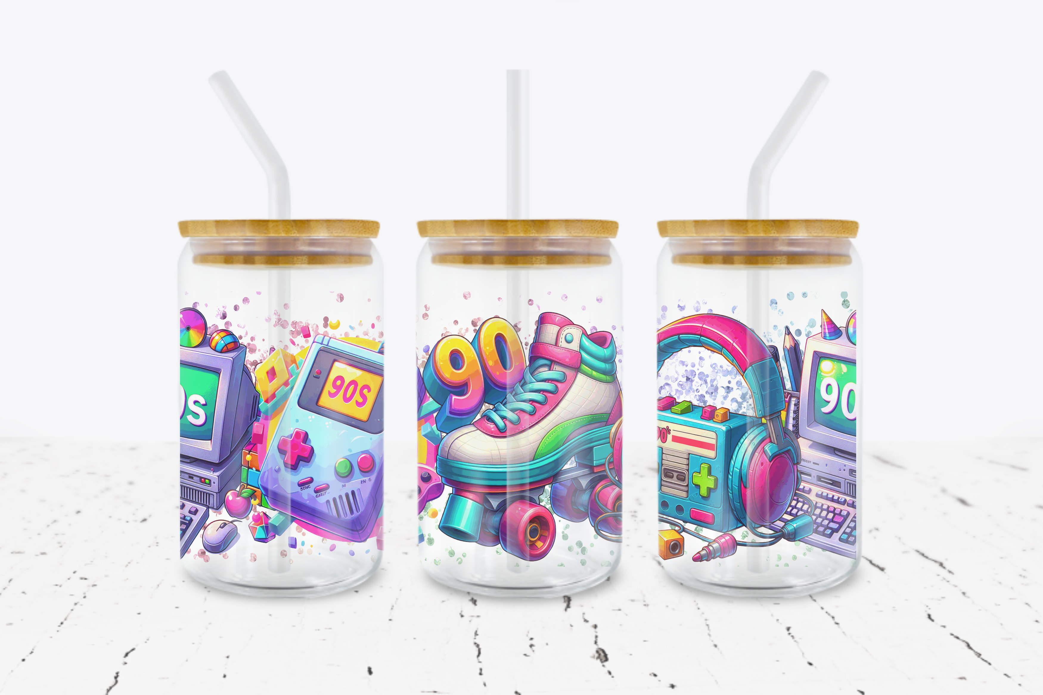 90s Era -  UV DTF Transfer Wraps