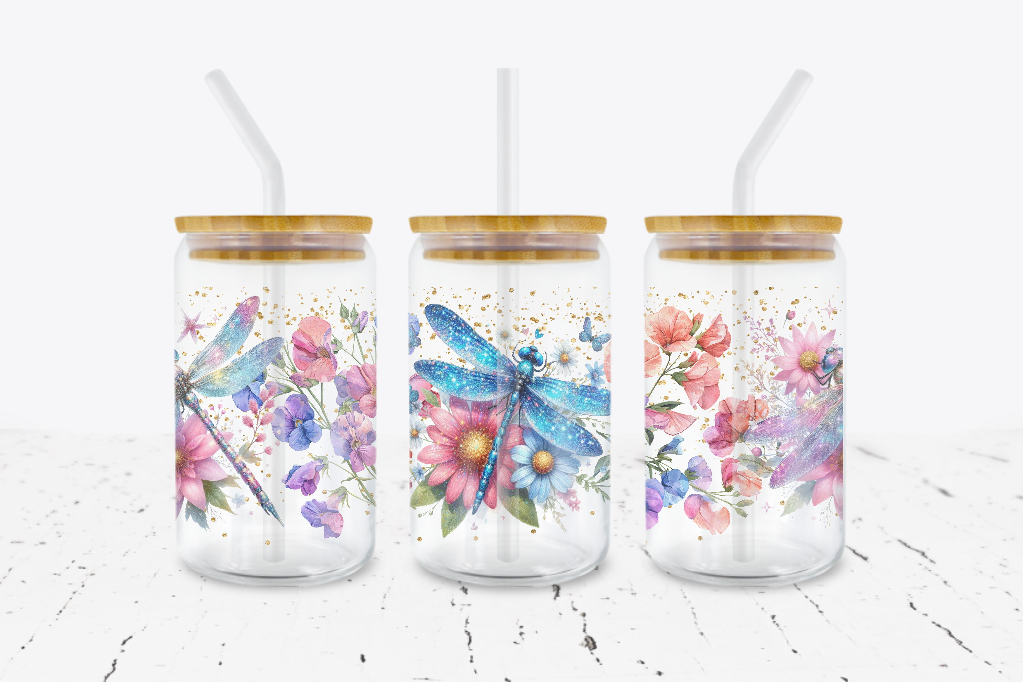 Dragonflies -  UV DTF Transfer Wraps