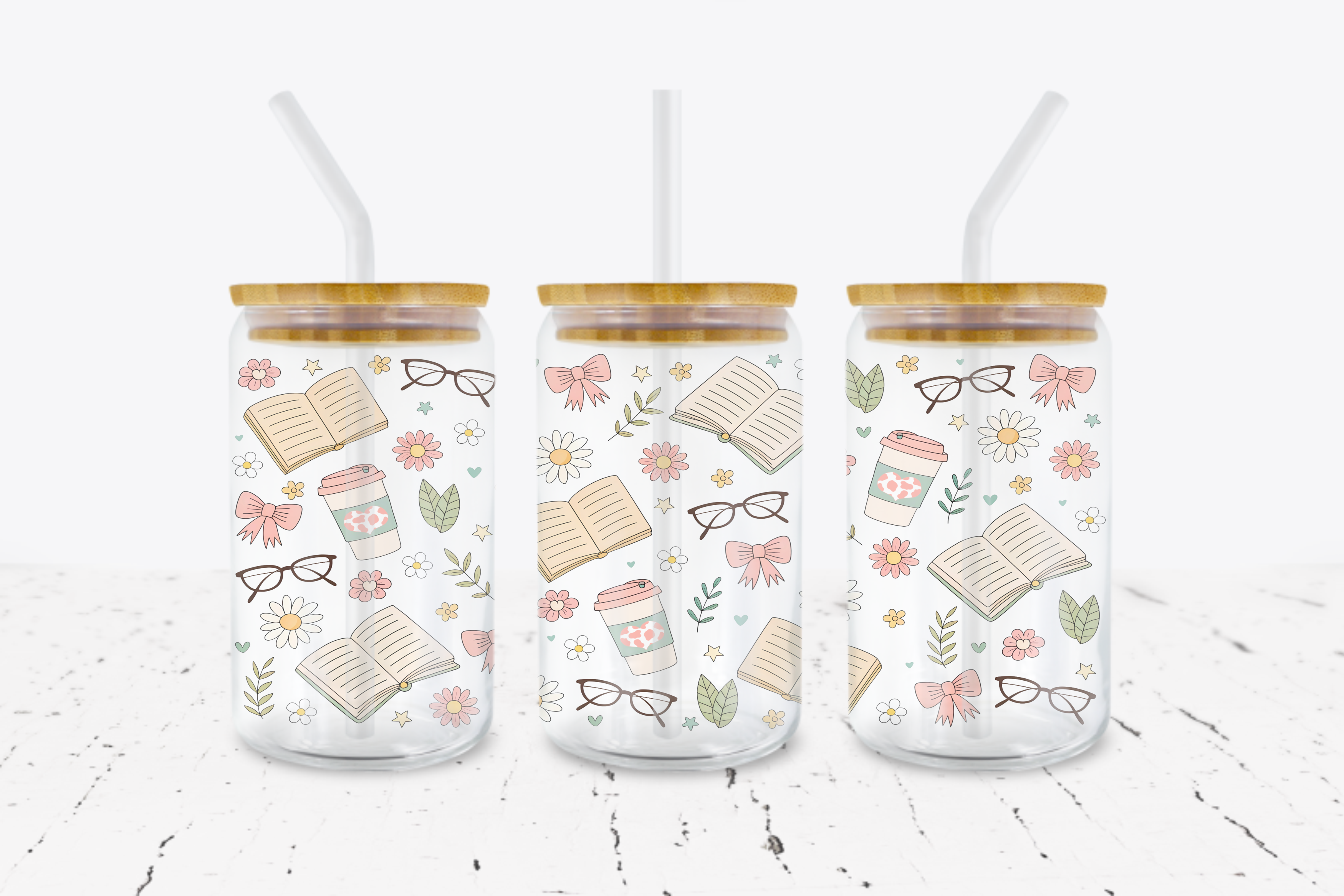 Book Lover -  UV DTF Transfer Wraps