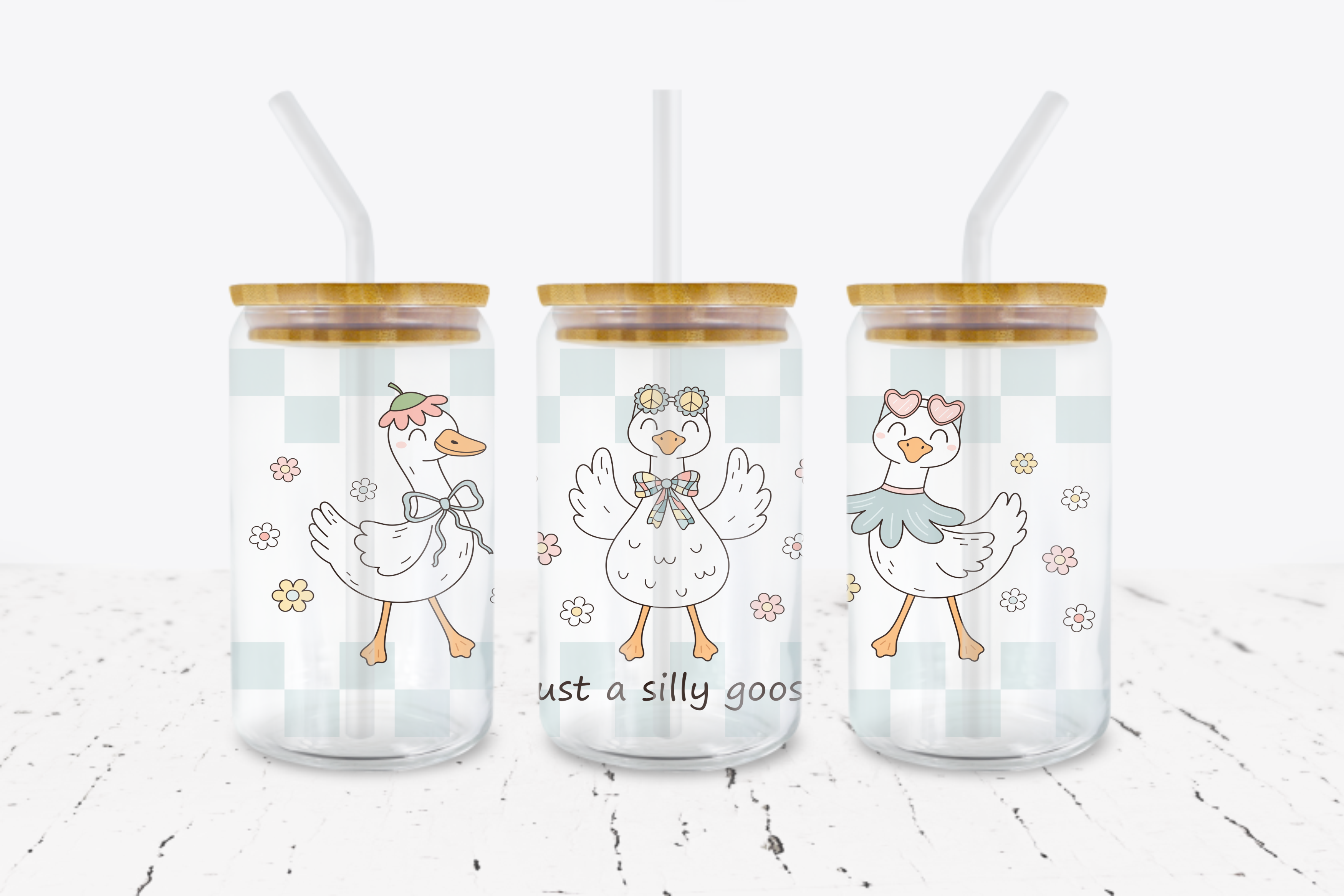 Just A Silly Goose -  UV DTF Transfer Wraps