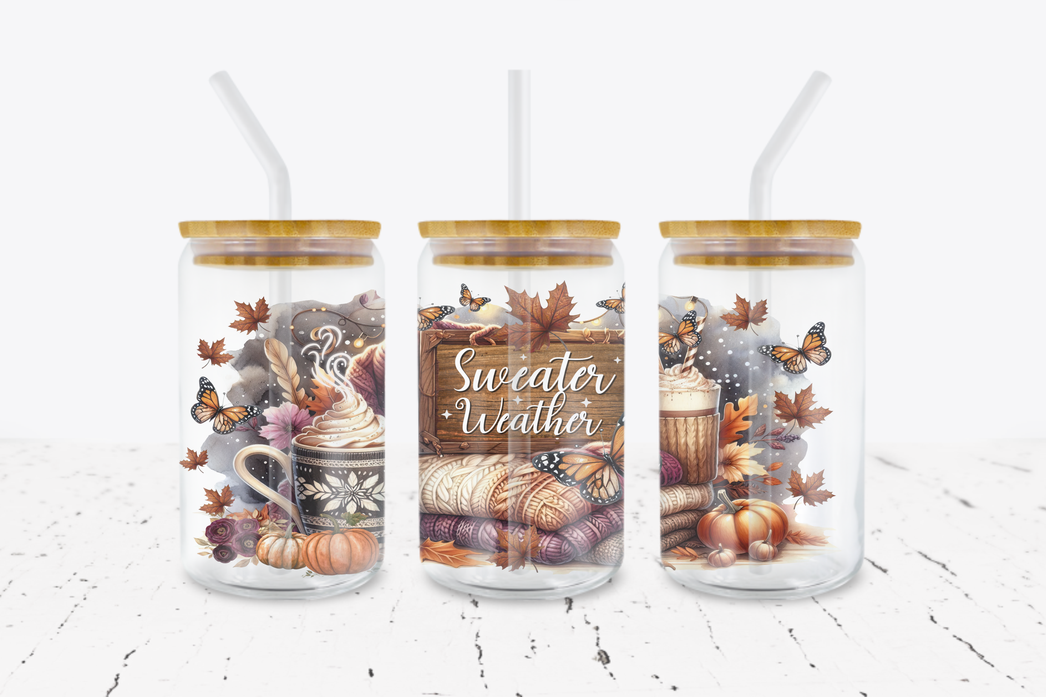 Sweater Weather -  UV DTF Transfer Wraps