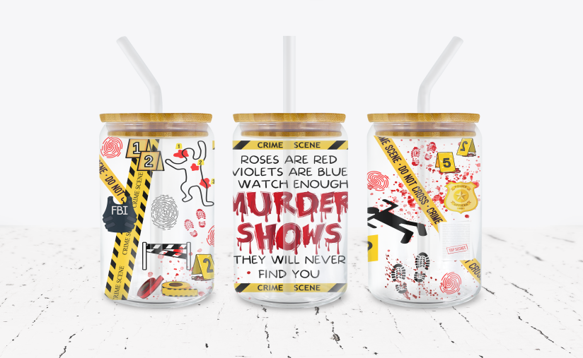 Murder Shows -  UV DTF Transfer Wraps