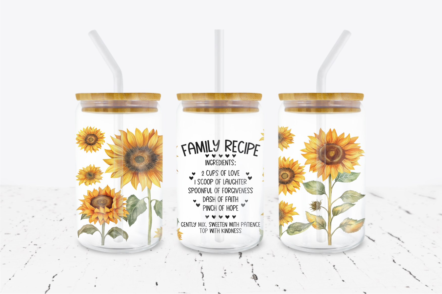 Family Recipe -  UV DTF Transfer Wraps