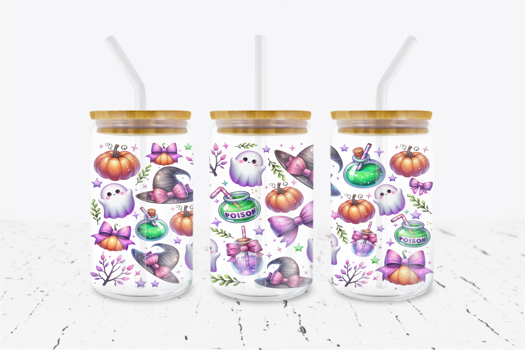 Halloween Elements -  UV DTF Transfer Wraps