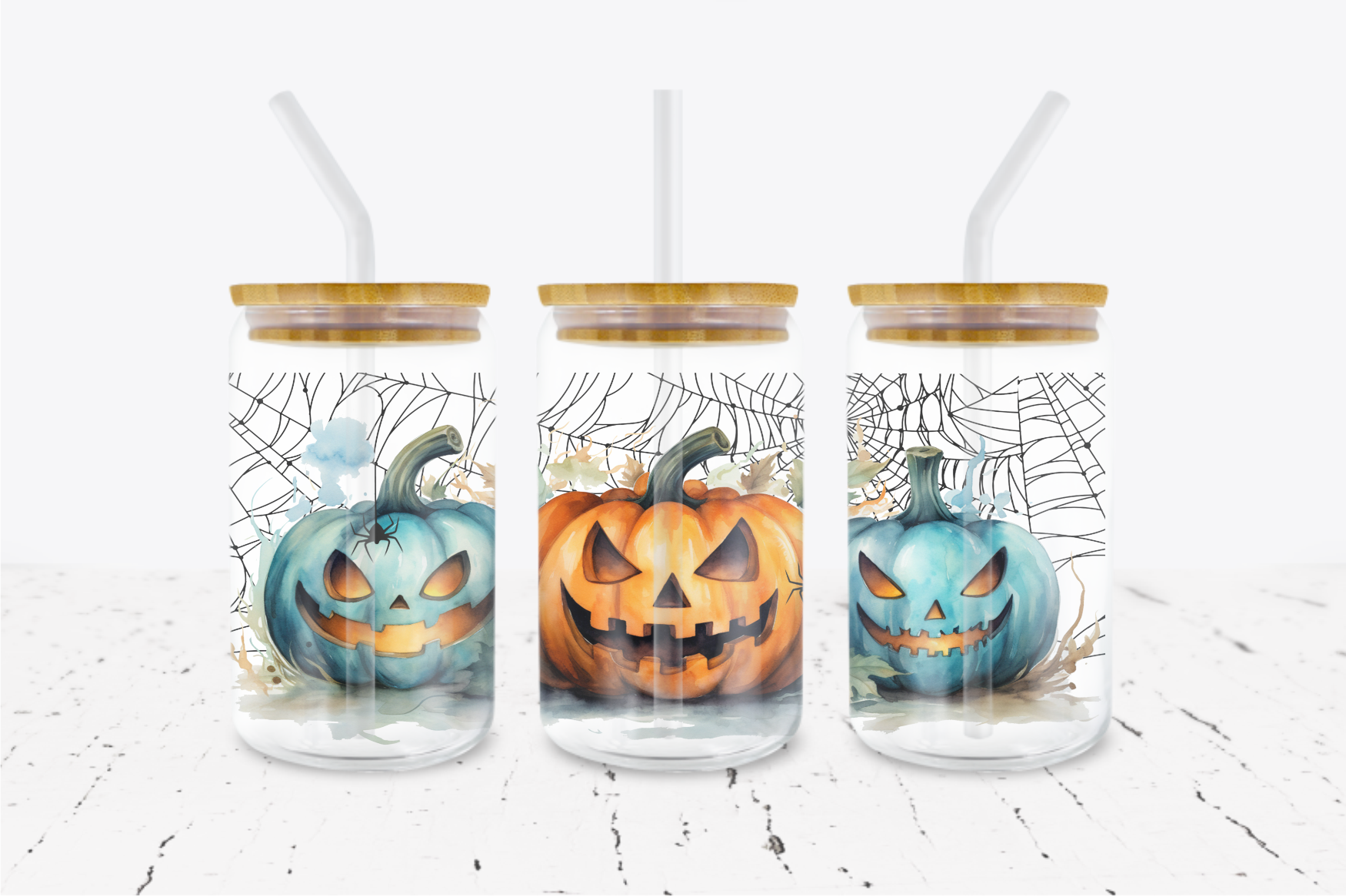 Autumn Pumpkin -  UV DTF Transfer Wraps