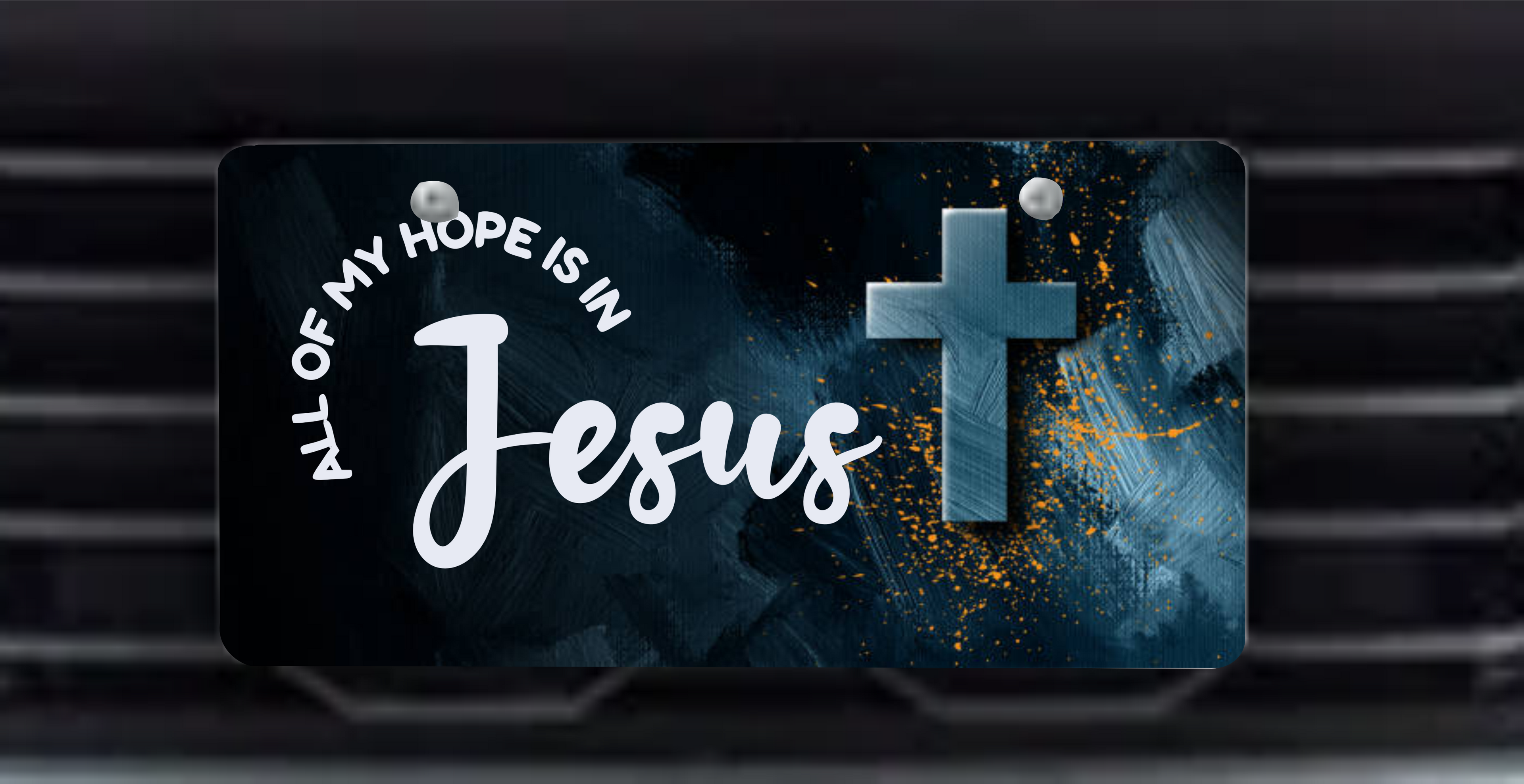All Of My Hope Is In Jesus - Sublimation Transfer