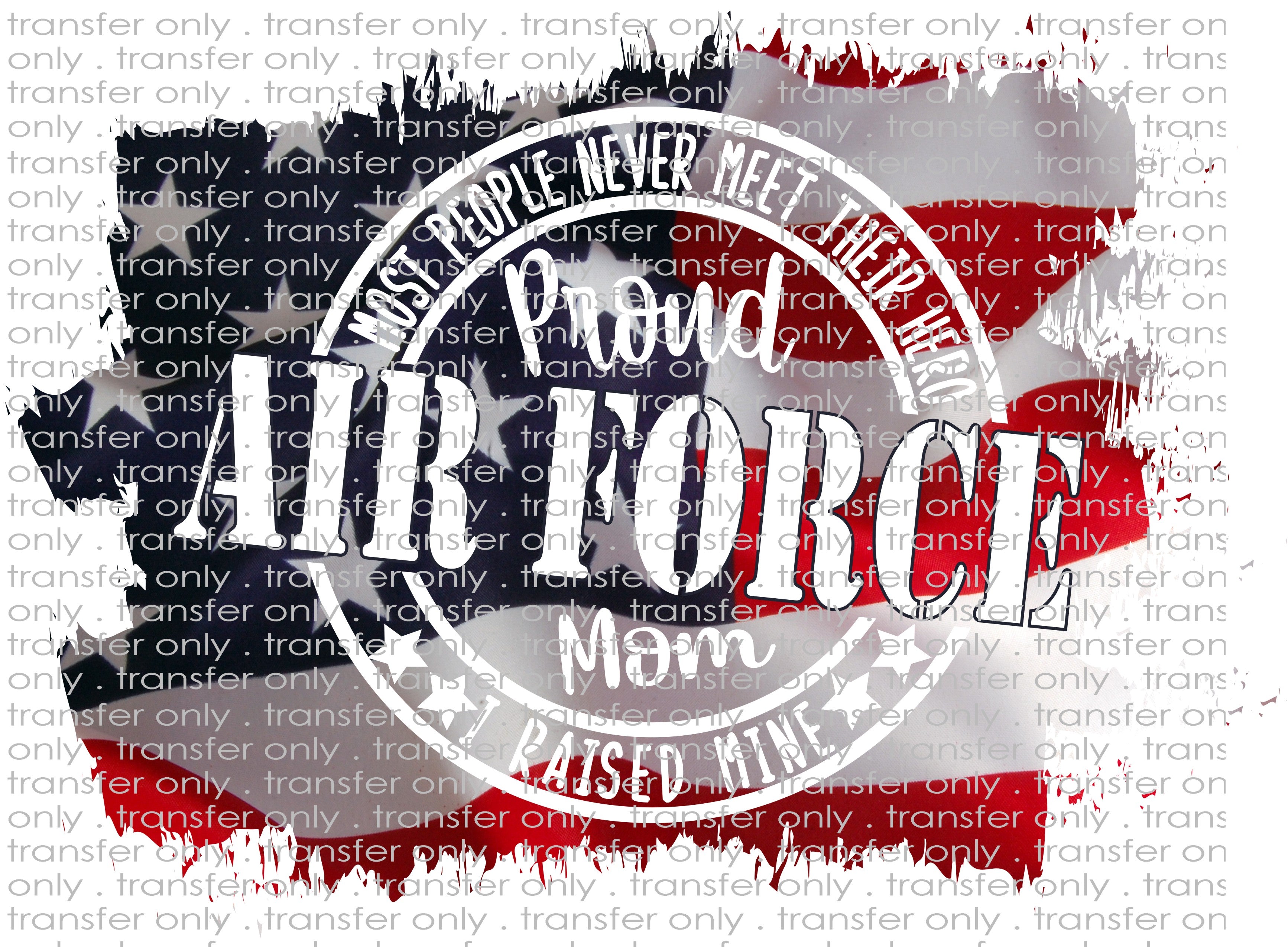 Waterslide, Sublimation Transfers - Military