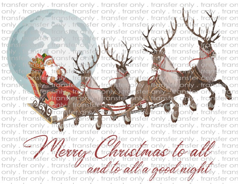 Waterslide, Sublimation Transfers - Christmas