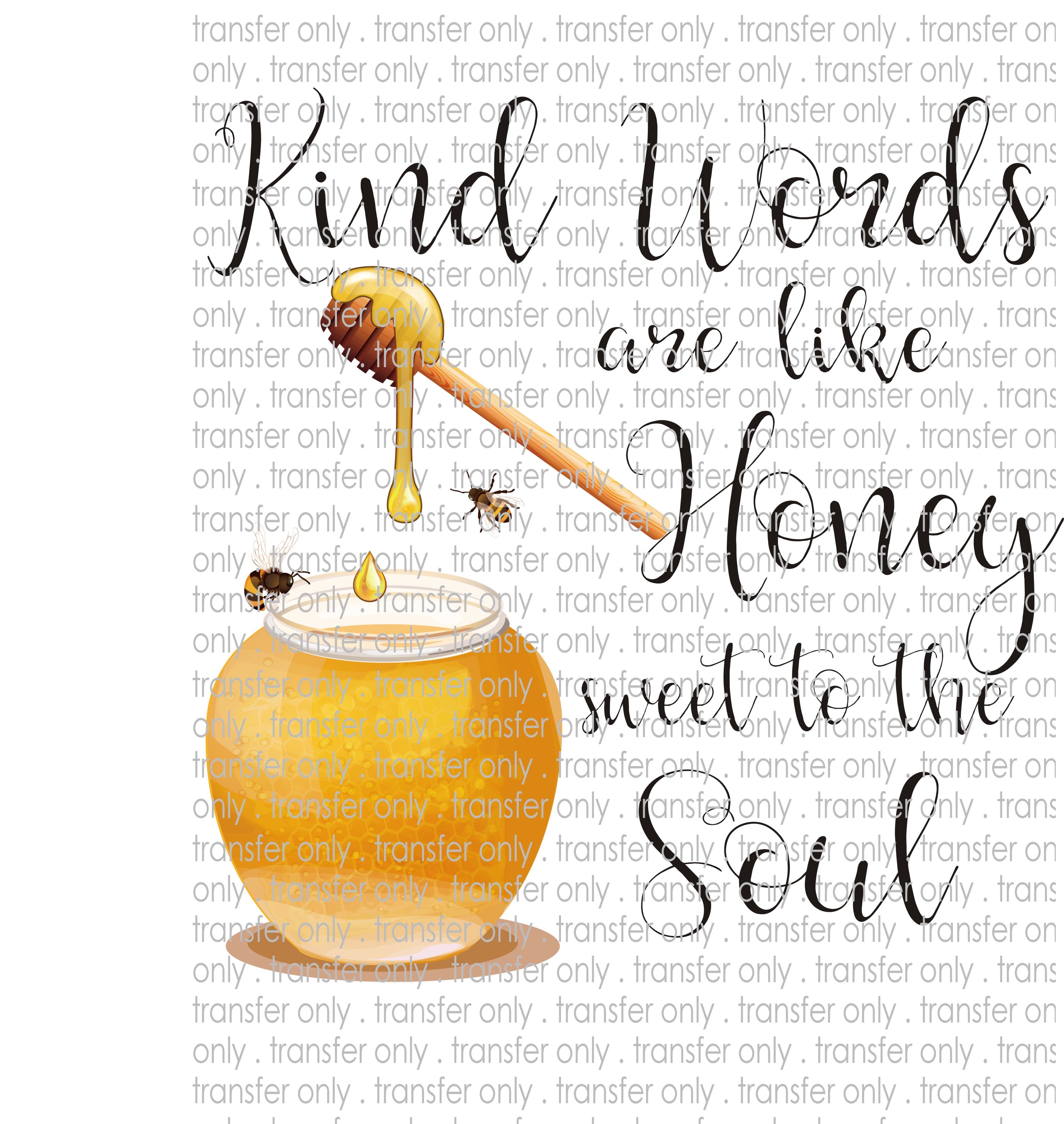 Sweet Honey - Waterslide, Sublimation Transfers