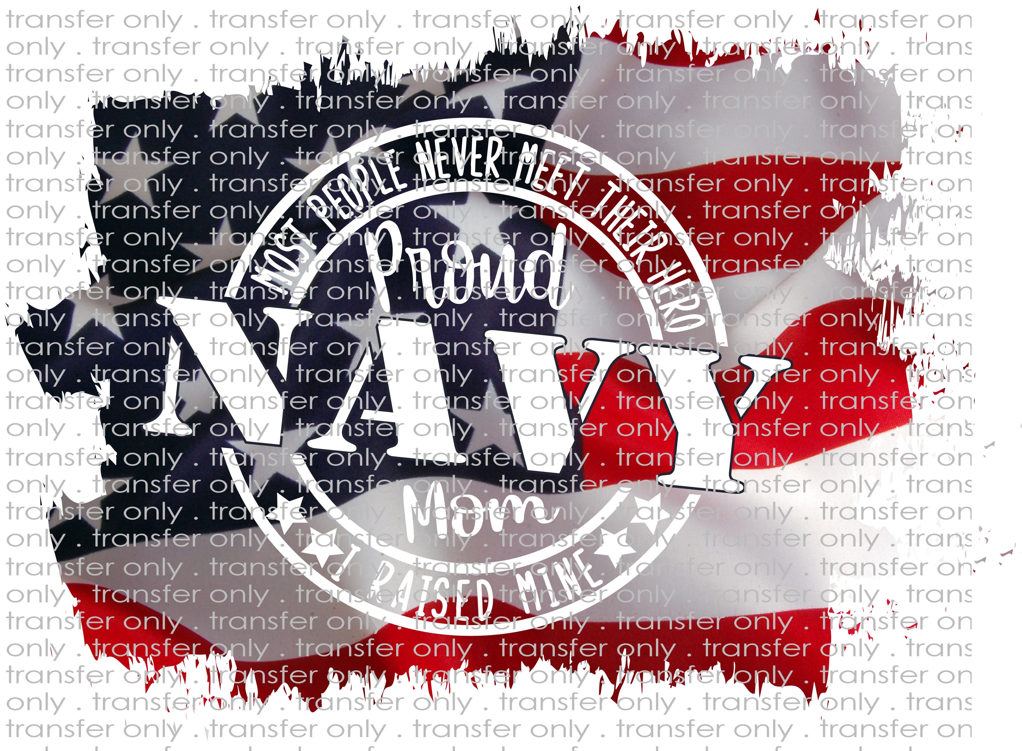 Waterslide, Sublimation Transfers - Military