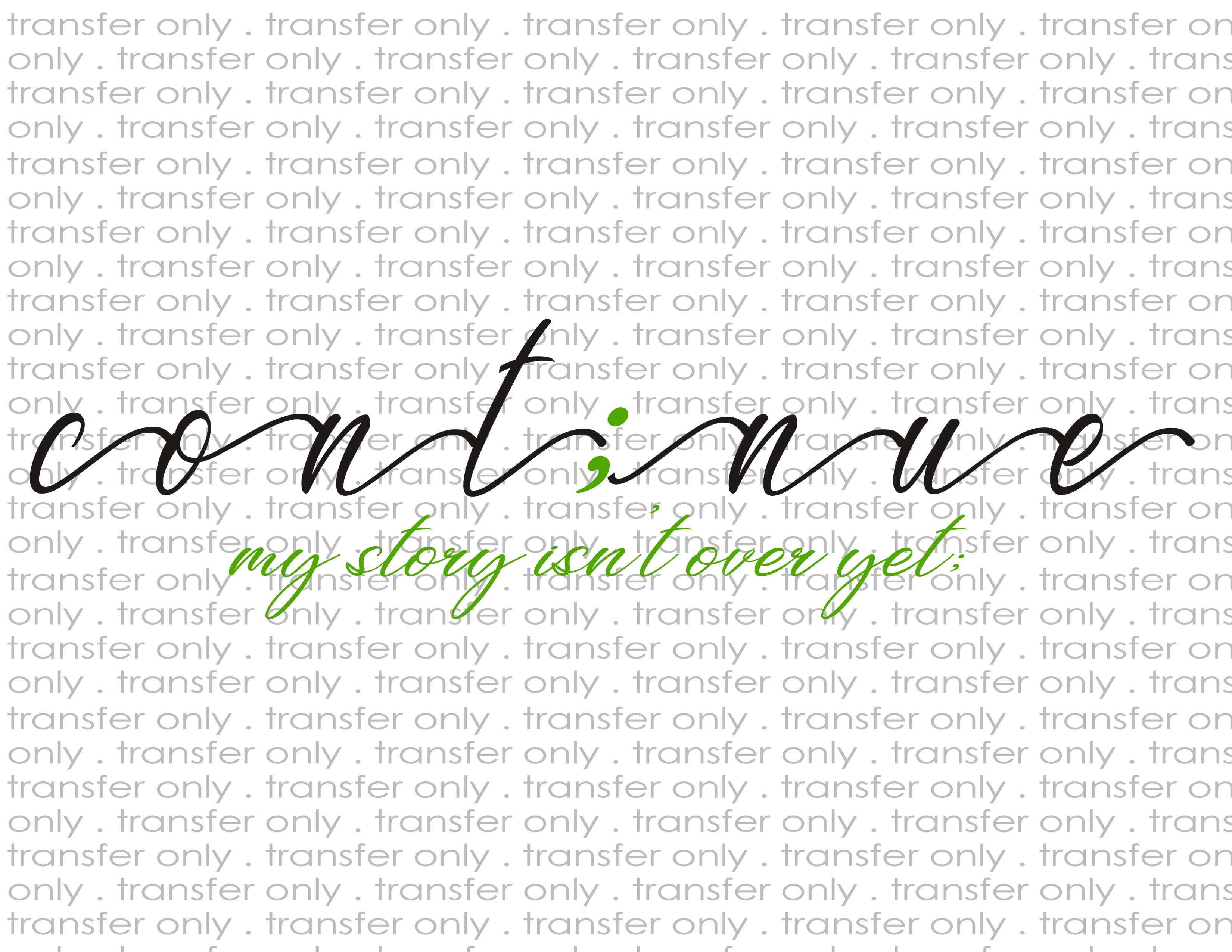 Waterslide, Sublimation Transfers - Awareness