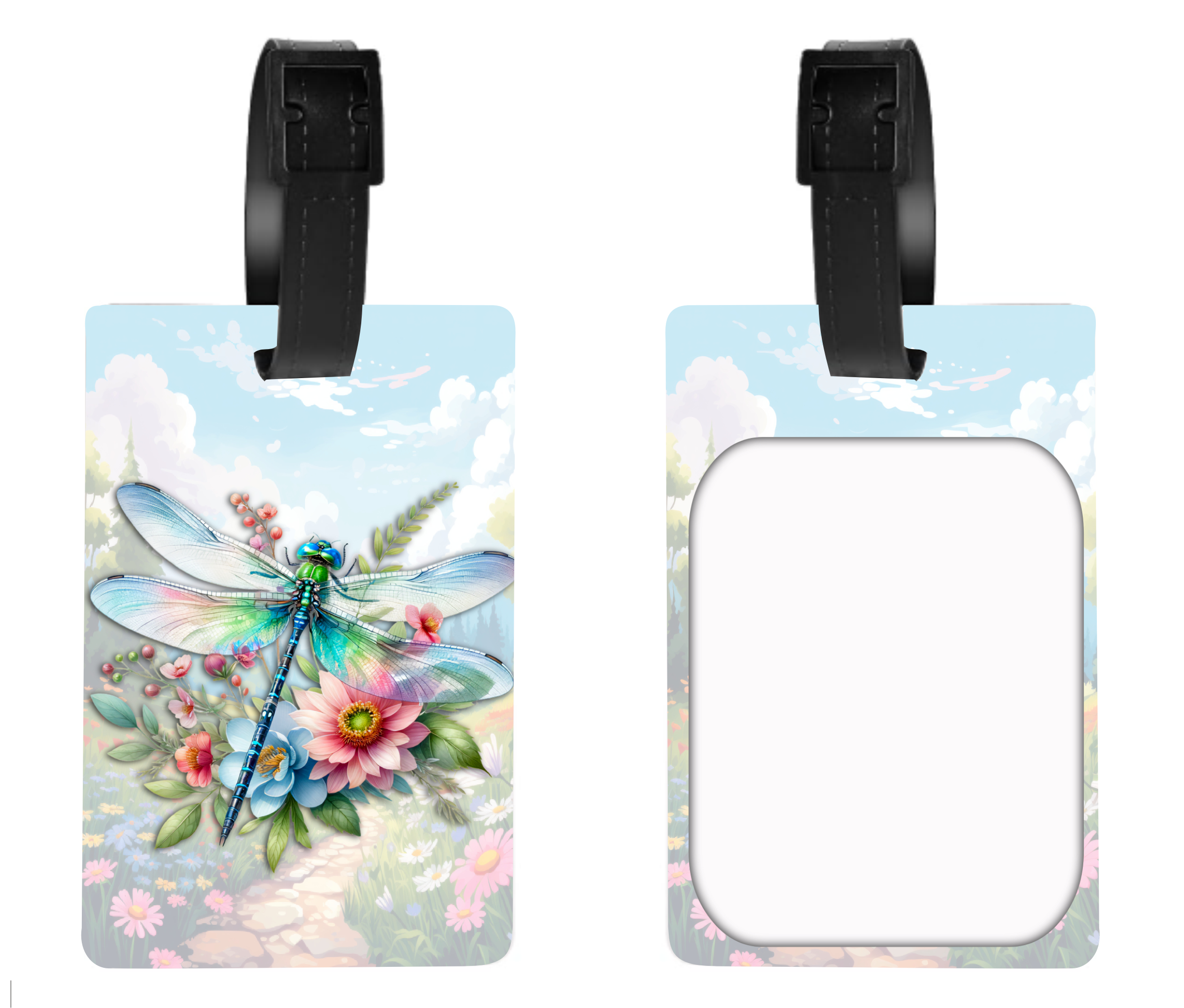 Dragonfly - Luggage & Bag Tags - Sublimation Transfer