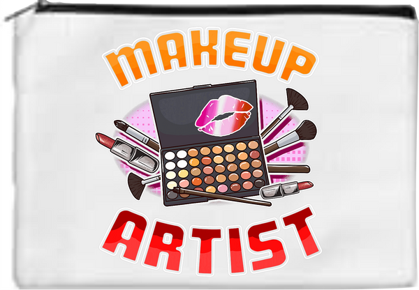Makeup Artist - Toiletry/Makeup Bag - Sublimation Transfer