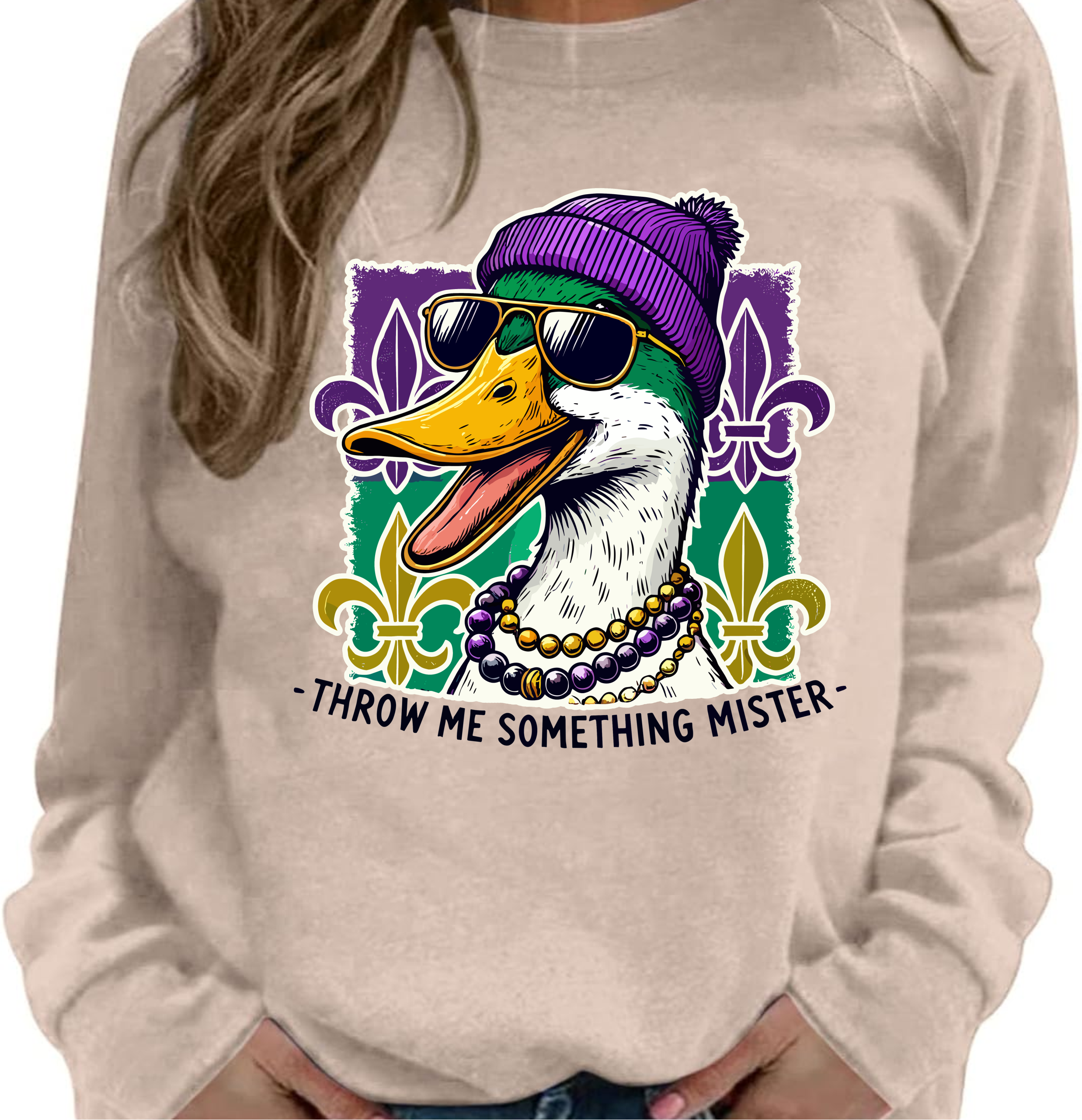 Throw Me Something Mister - DTF Transfer