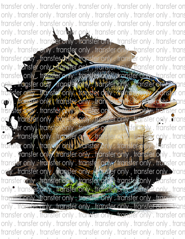 Jumping Fish - Waterslide, Sublimation Transfers