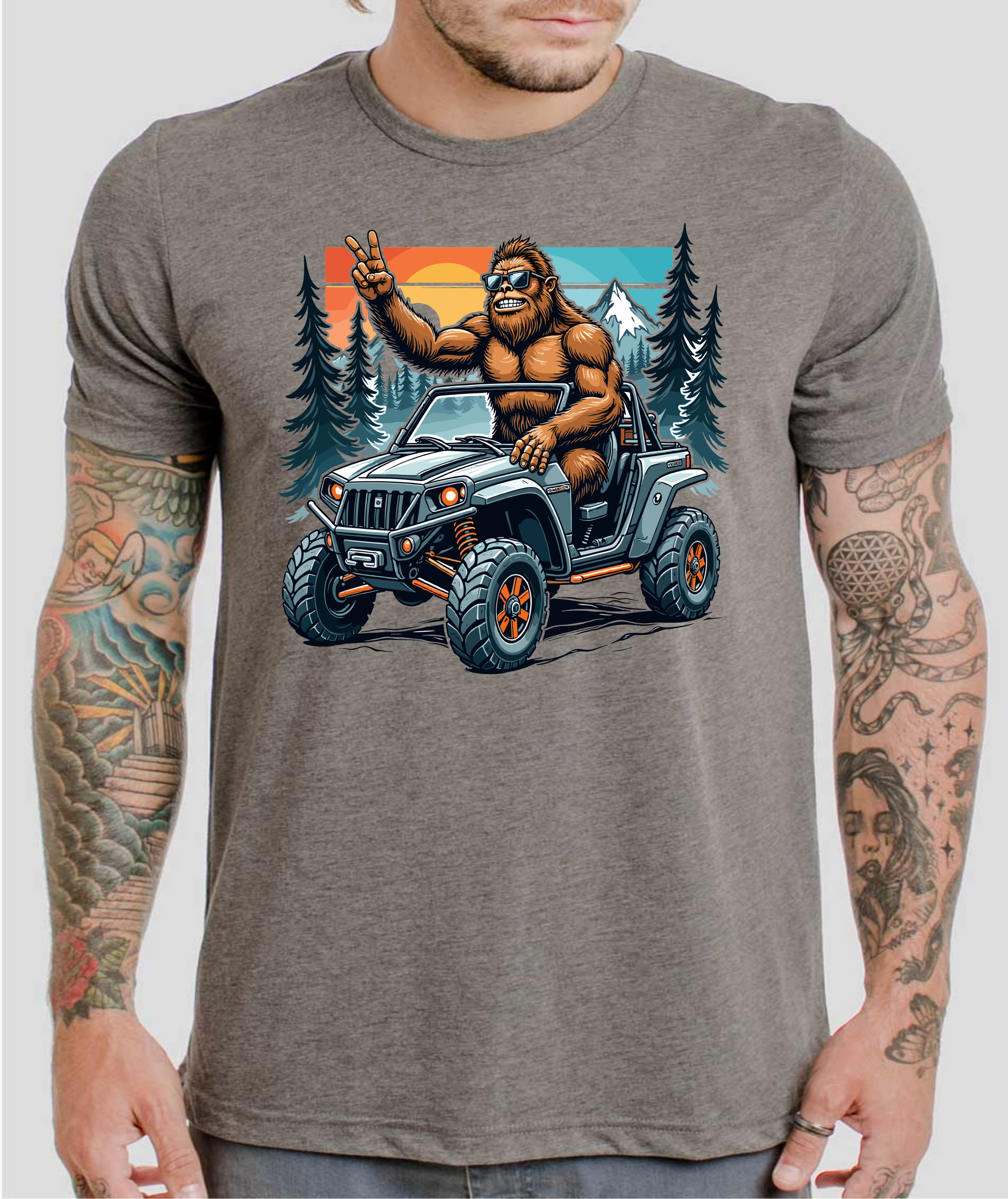 Offroad Sasquatch - DTF Transfer