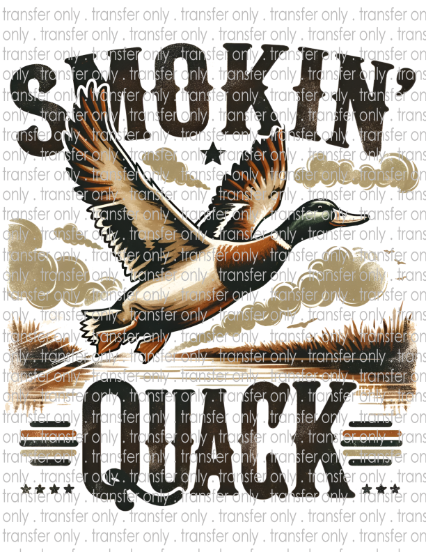 Smokin' Quack - Waterslide, Sublimation Transfers