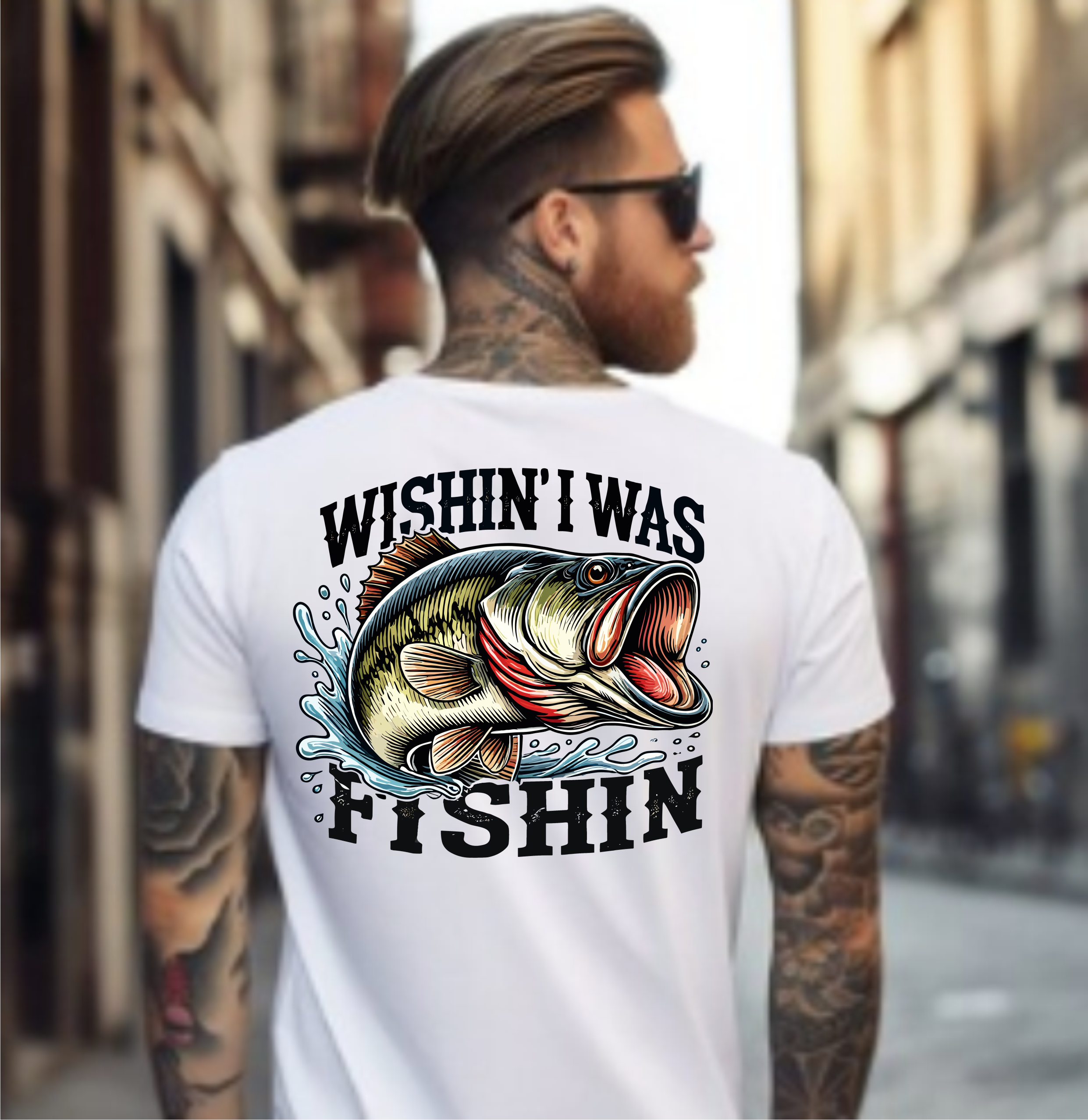 Wishin' I Was Fishin' - DTF Transfer