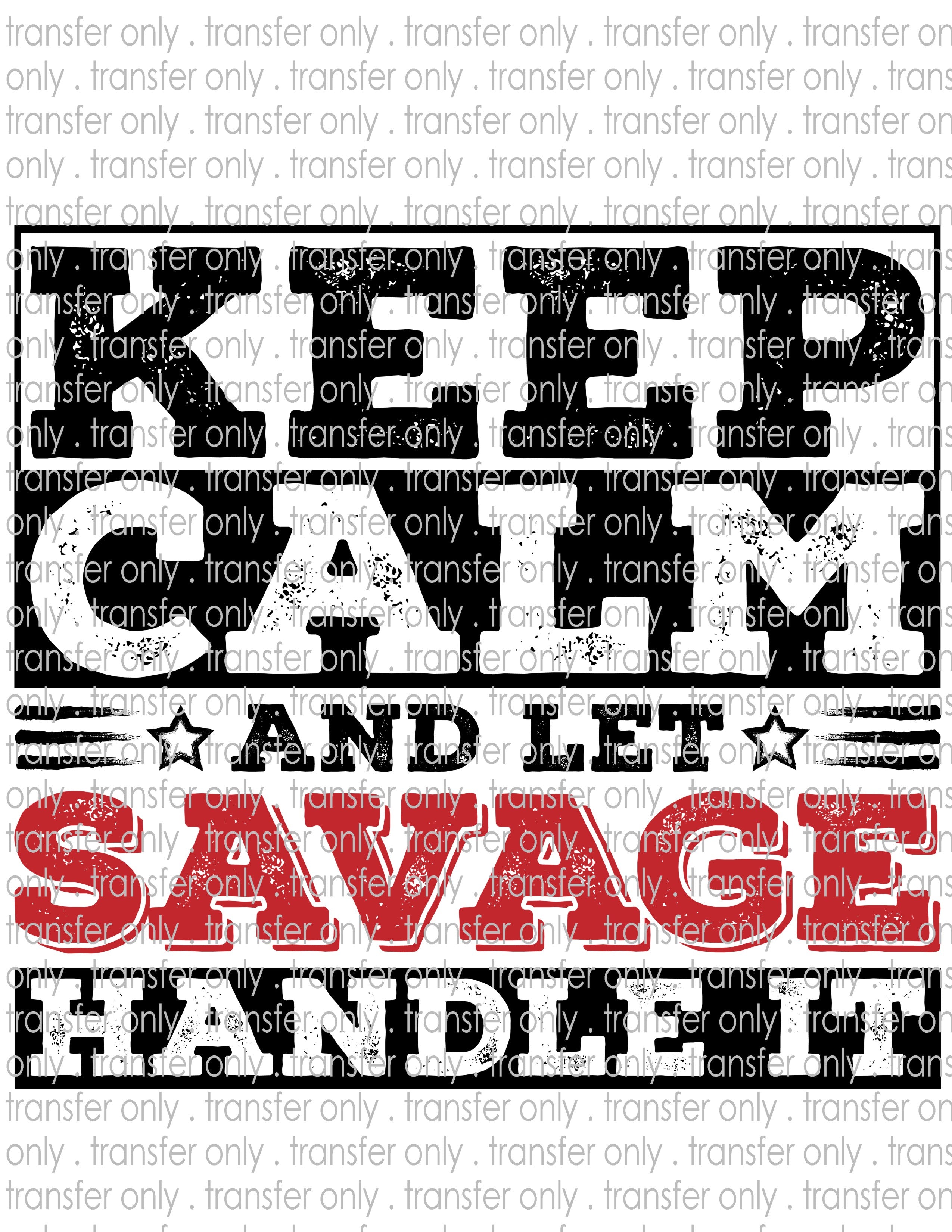 Savage - Waterslide, Sublimation Transfers
