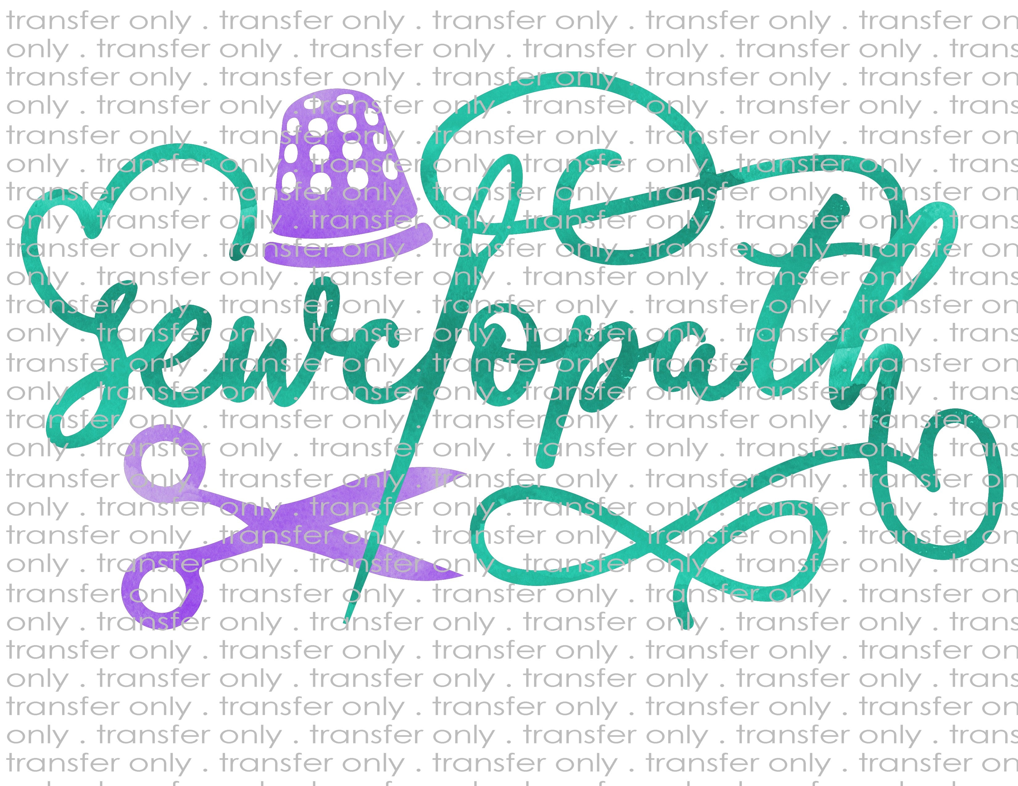 Sewing Hobbies - Waterslide, Sublimation Transfers