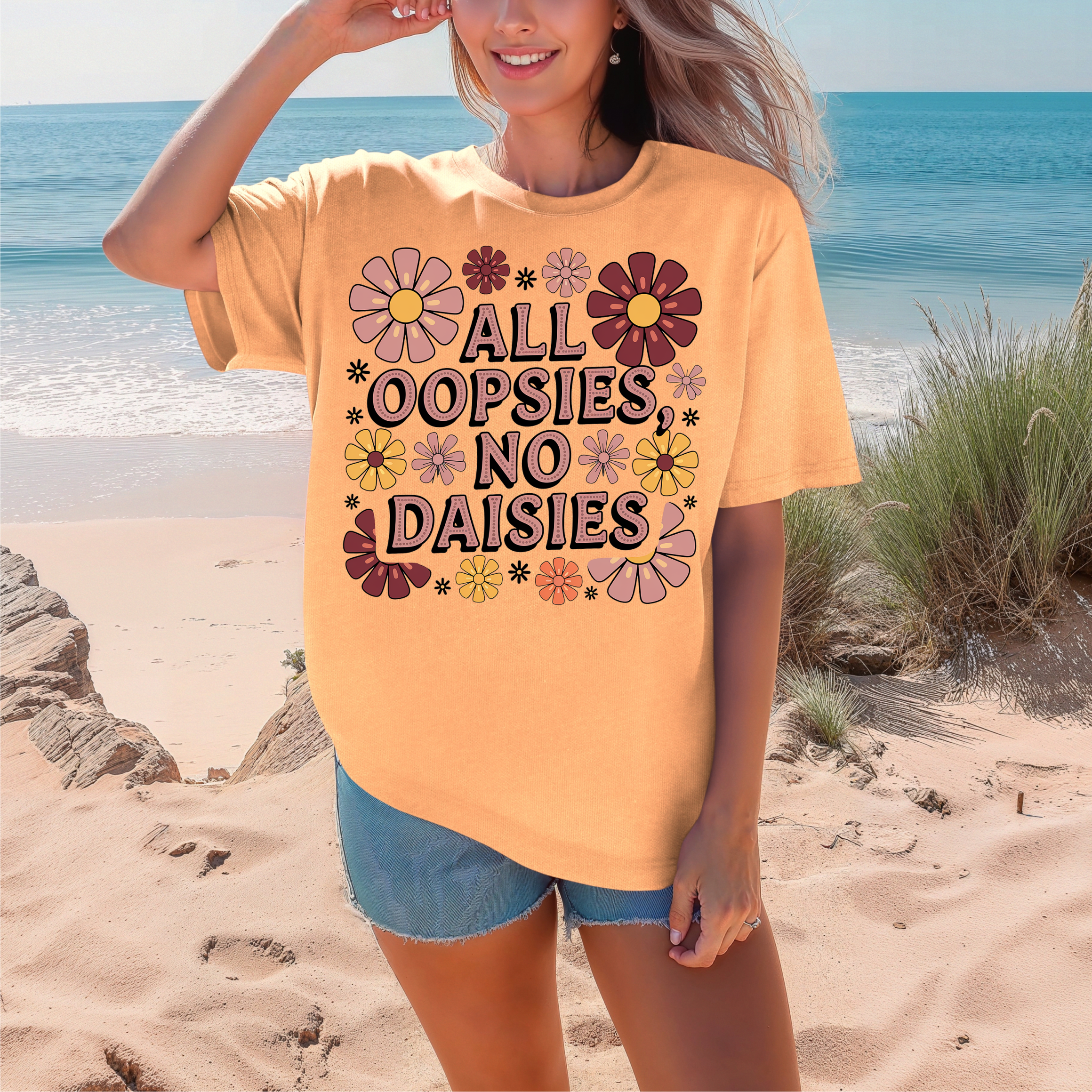 All Oopsies No Daisies - DTF Transfer
