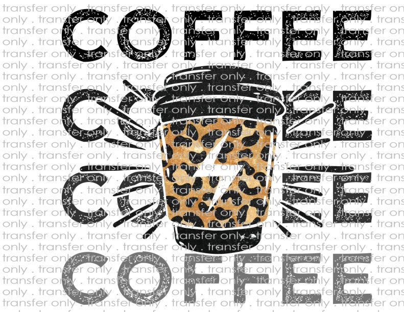 Coffee - Waterslide, Sublimation Transfers
