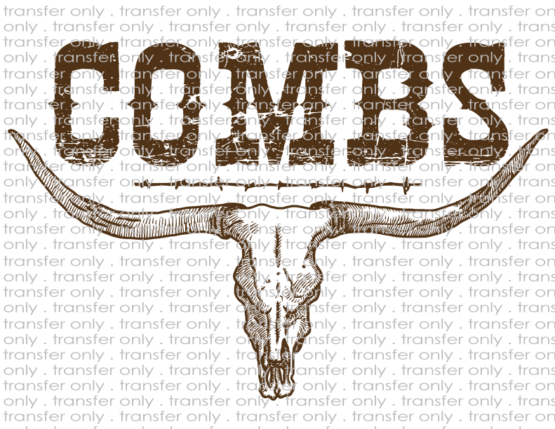 Combs - Waterslide, Sublimation Transfers