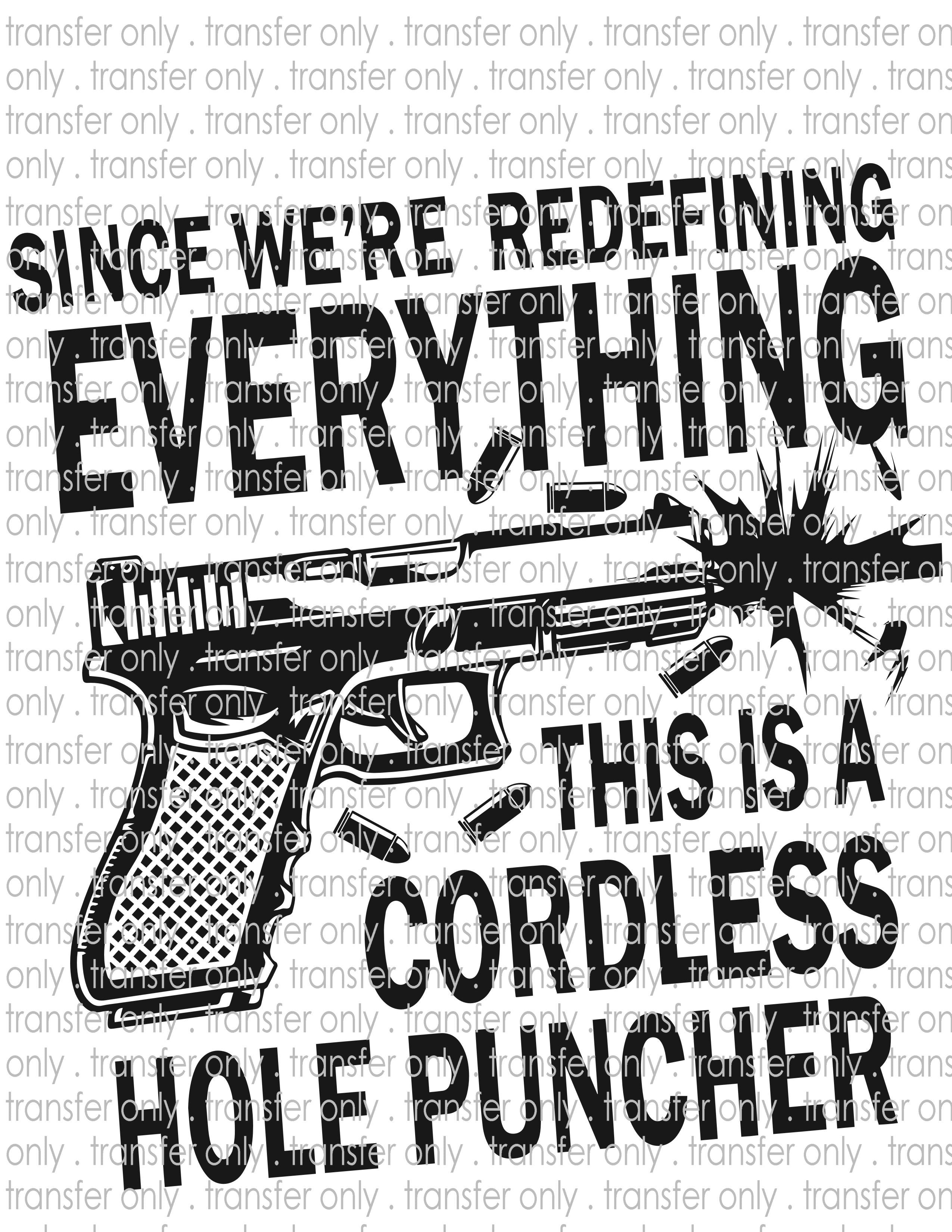 Cordless Hole Puncher - Waterslide, Sublimation Transfers