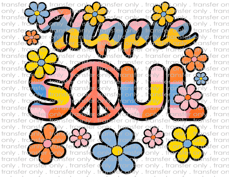 Hippie Soul - Waterslide, Sublimation Transfers