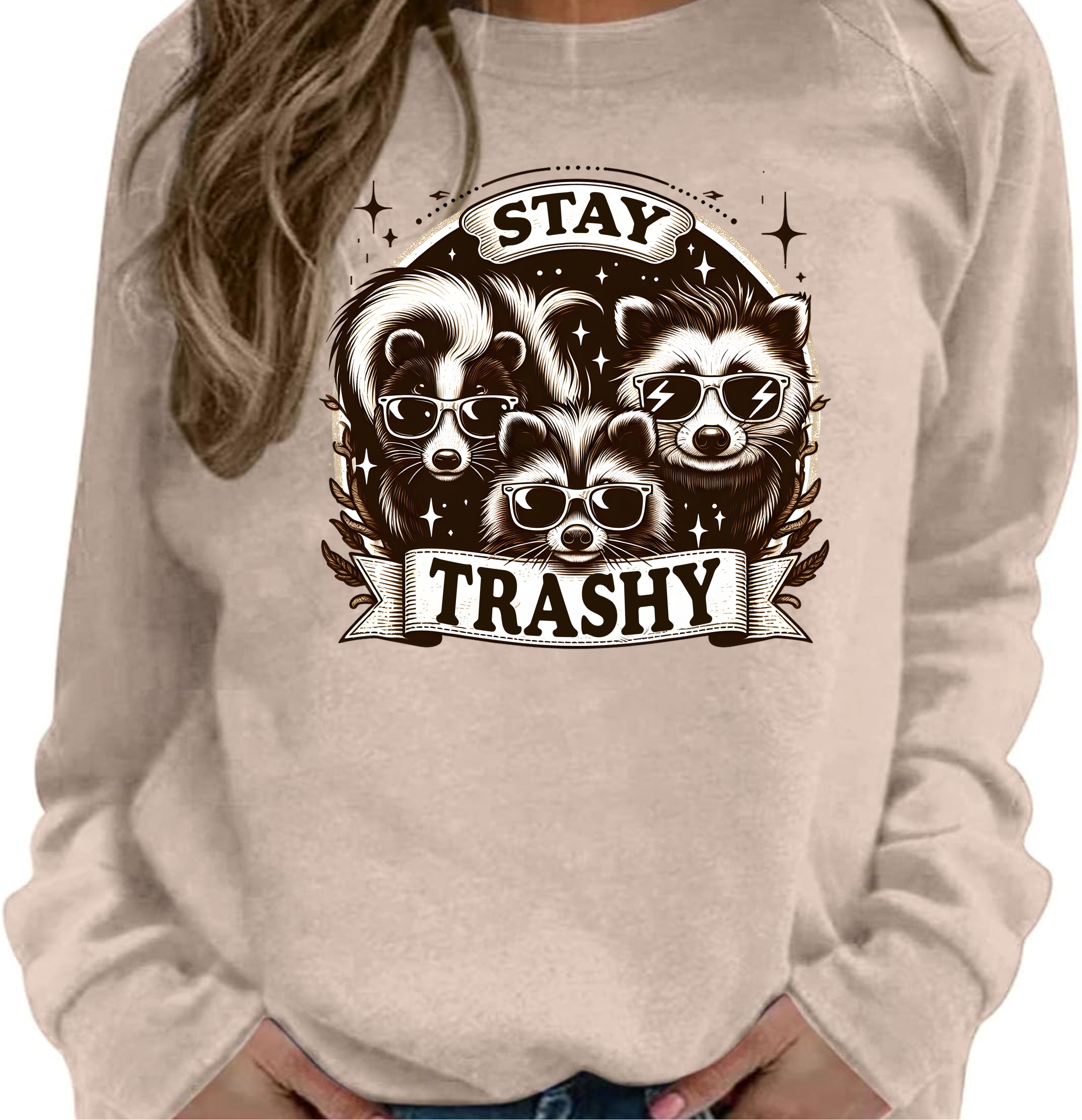 Stay Trashy - DTF Transfer