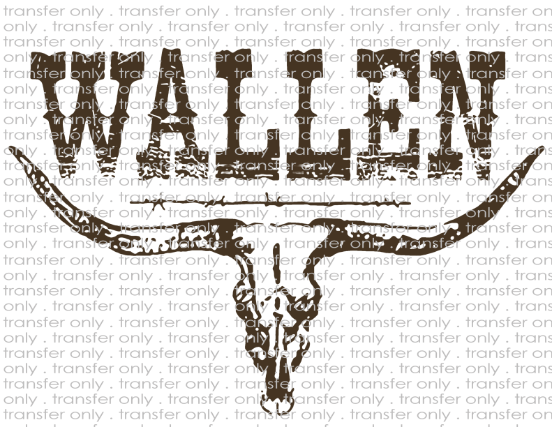 Wallen - Waterslide, Sublimation Transfers