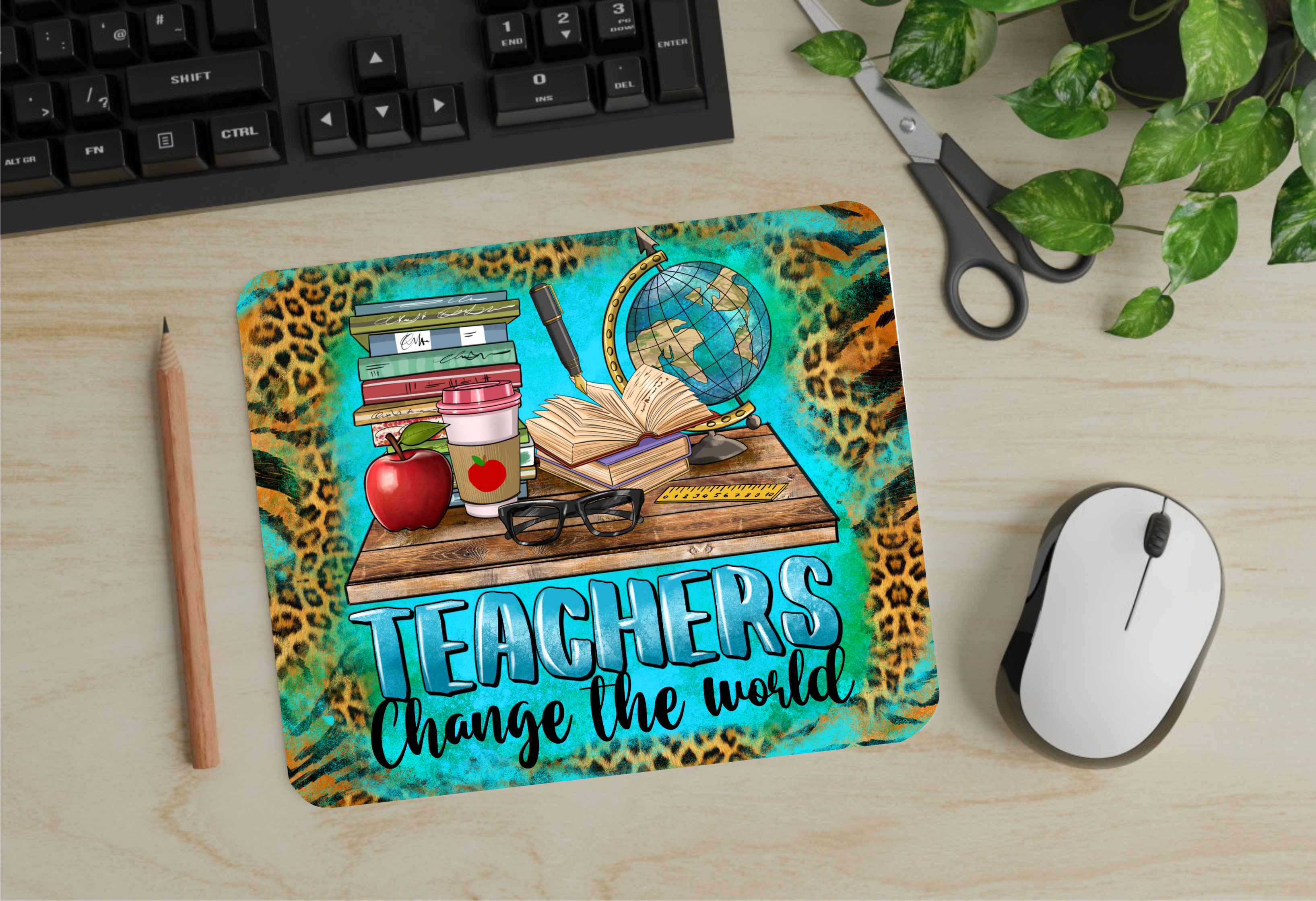Teachers Change The World - Mouse Pad - Sublimation Transfer